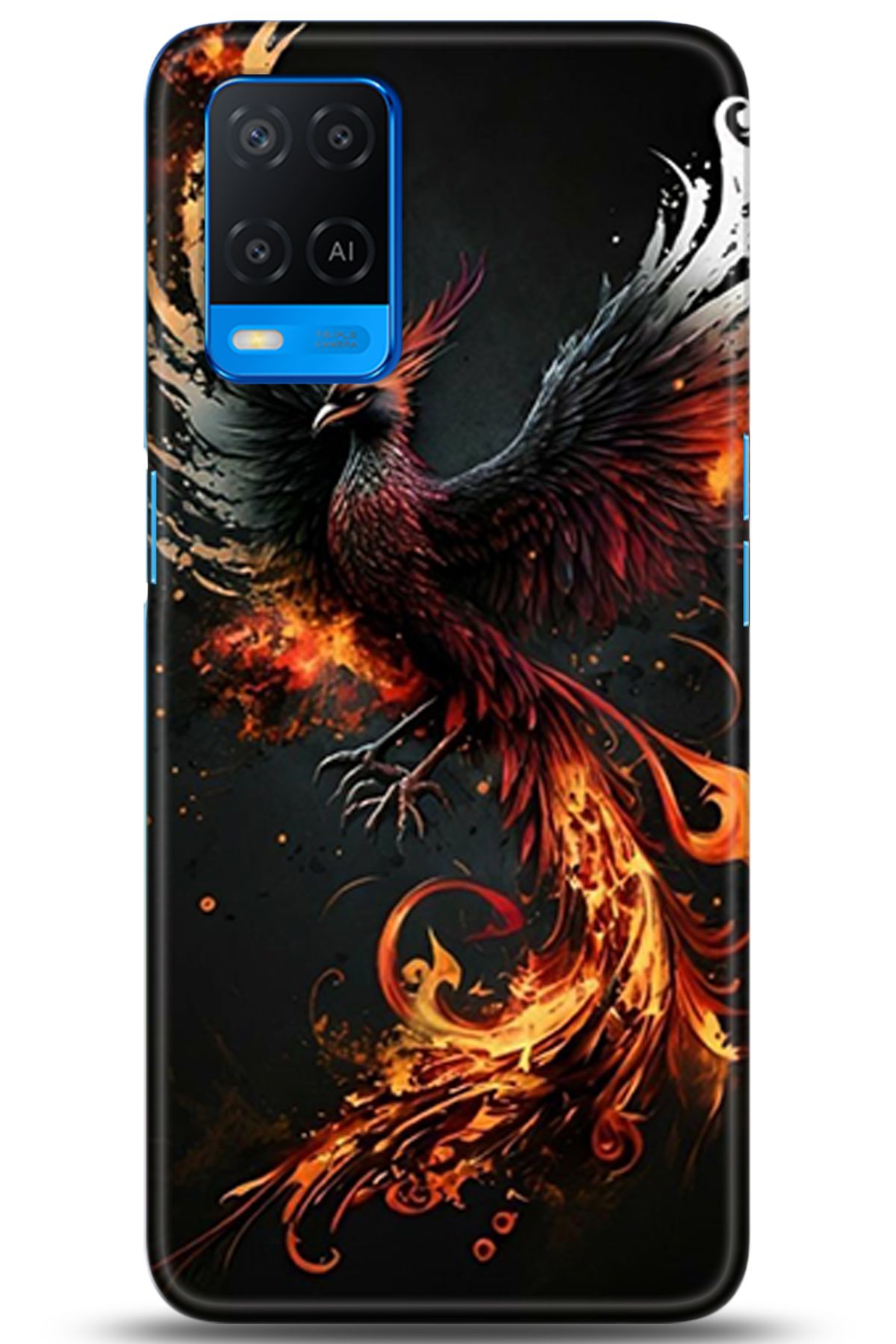 OPPO A54 Kılıf HD Baskılı Kılıf - Happiness Series 5187
