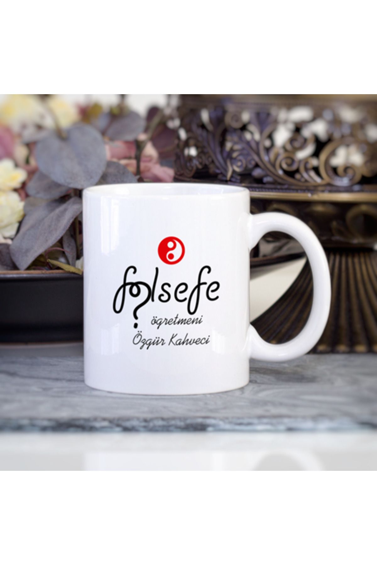 feifei Kişiye Özel Felsefe Öğretmeni Kupa Bardak