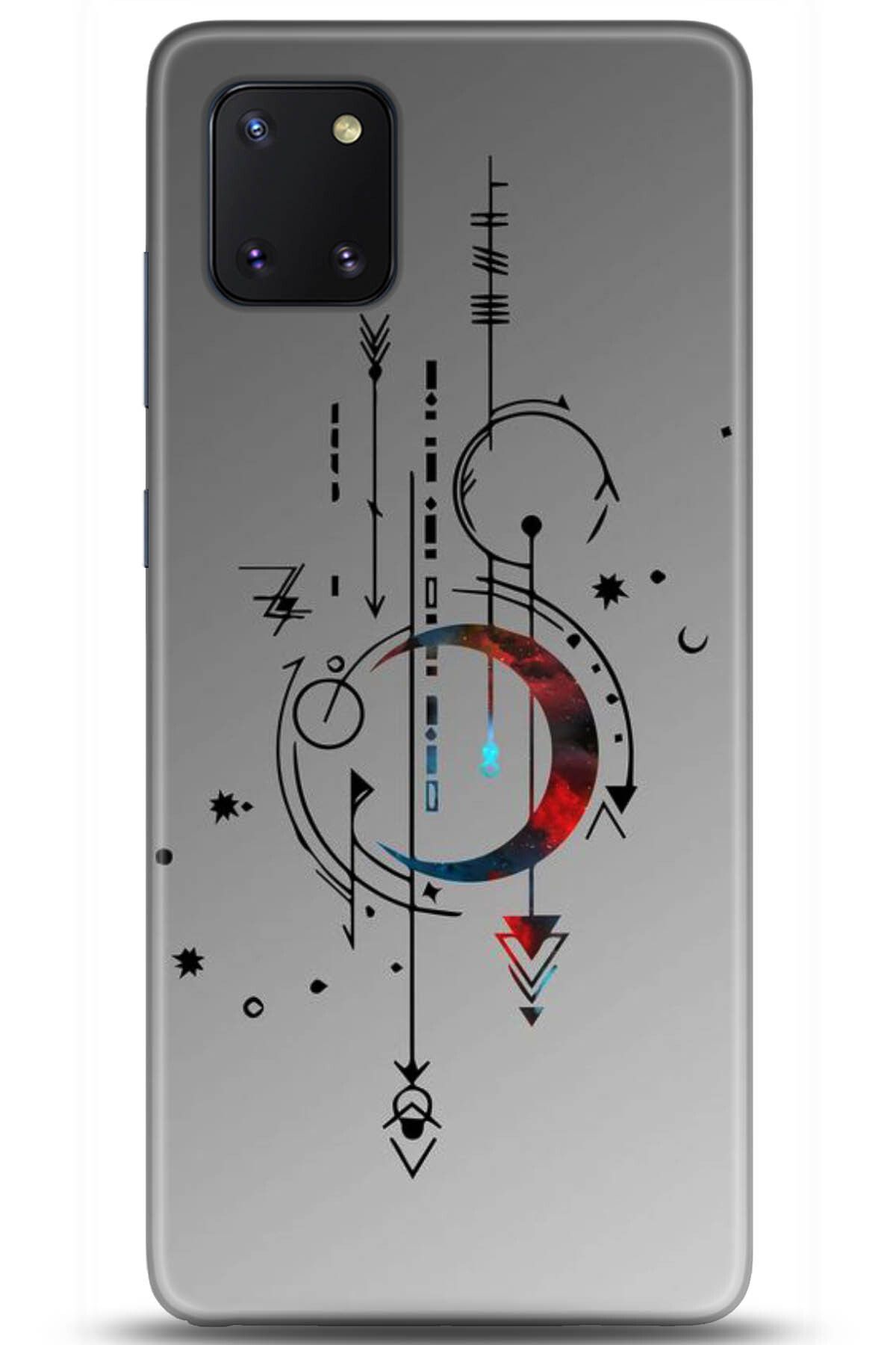 Noprin Samsung Galaxy Note 10 Lite / A81 Kılıf HD Baskılı Kılıf - Happiness Series 5182