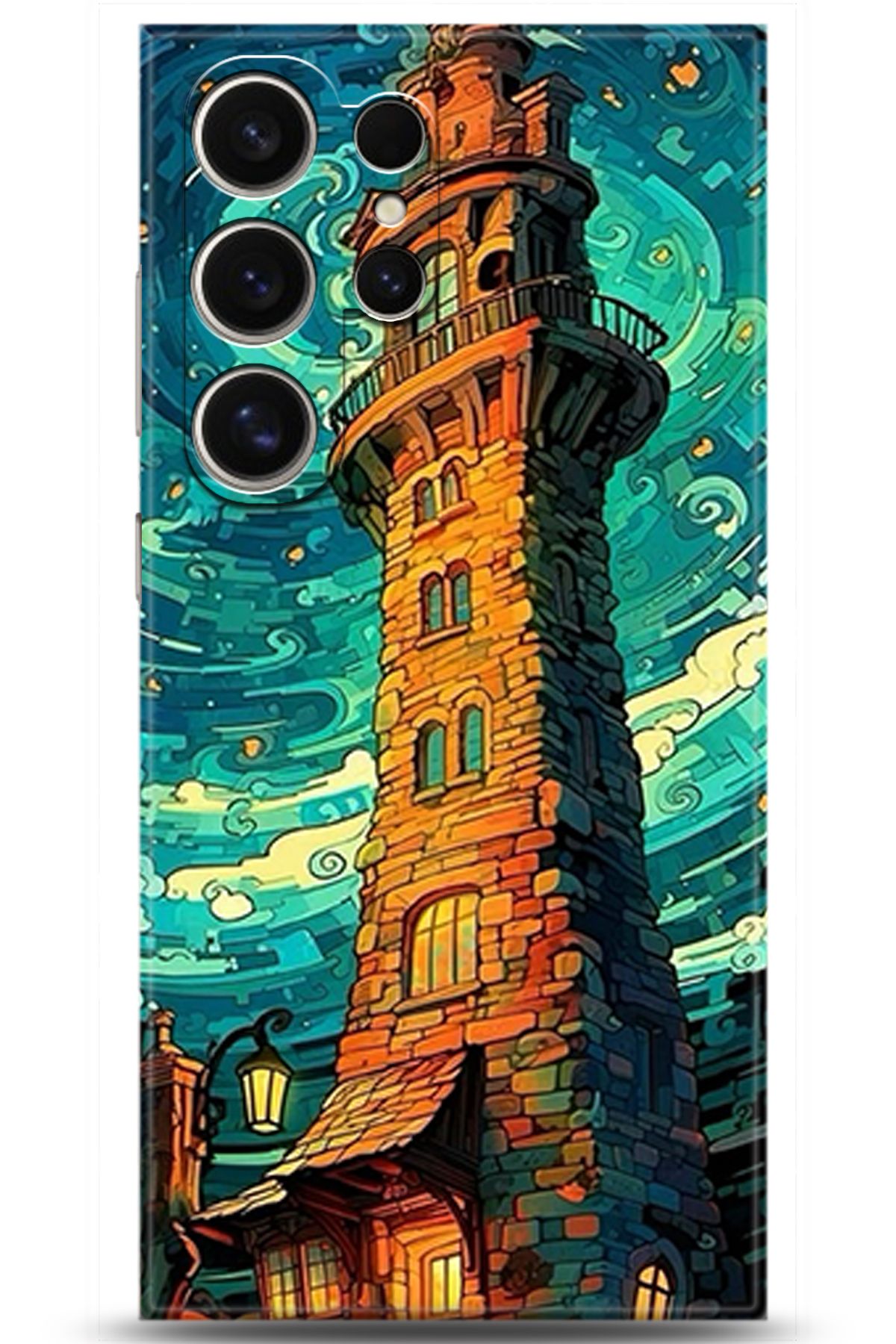 Noprin Samsung Galaxy S25 Ultra Kılıf HD Baskılı Kılıf - Happiness Series 5233