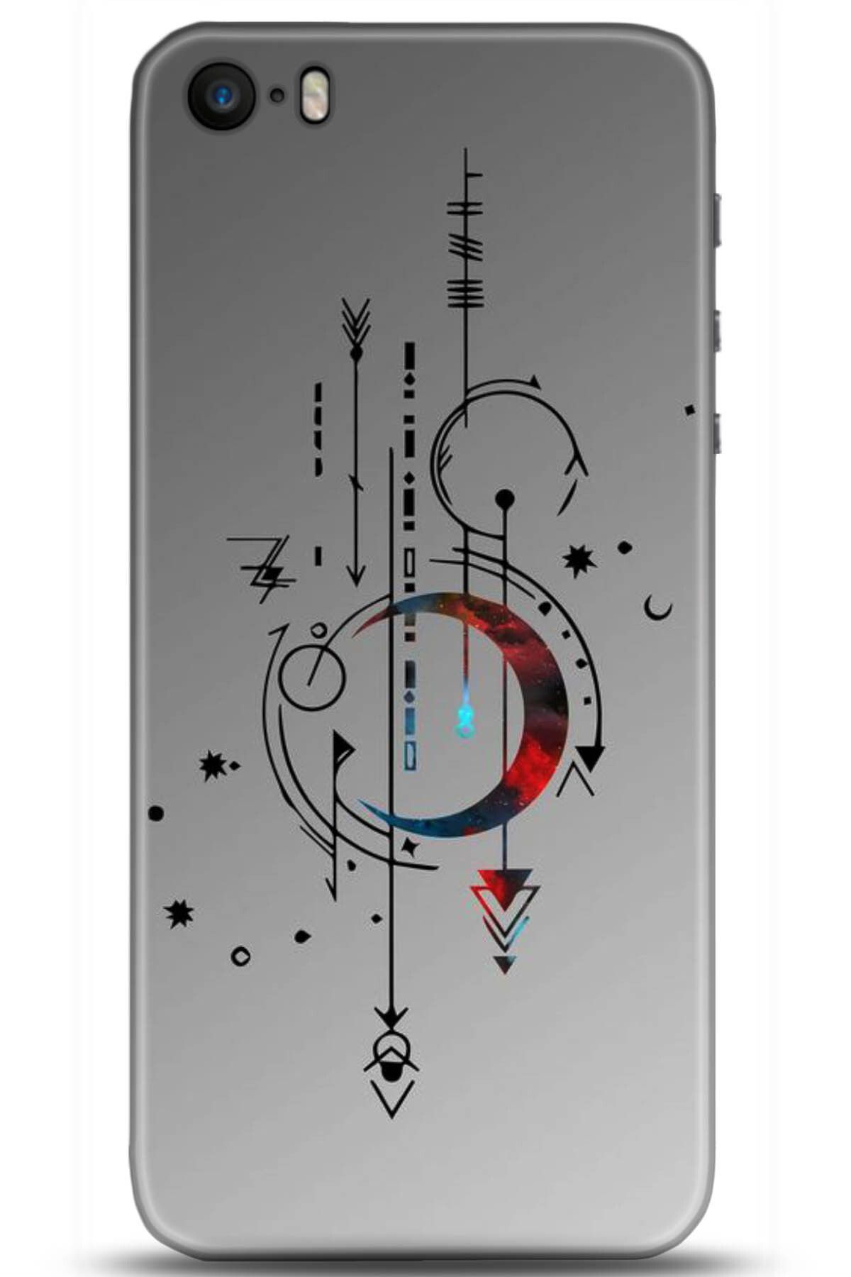Noprin Apple iPhone 5 / 5S Kılıf HD Baskılı Kılıf - Happiness Series 5182