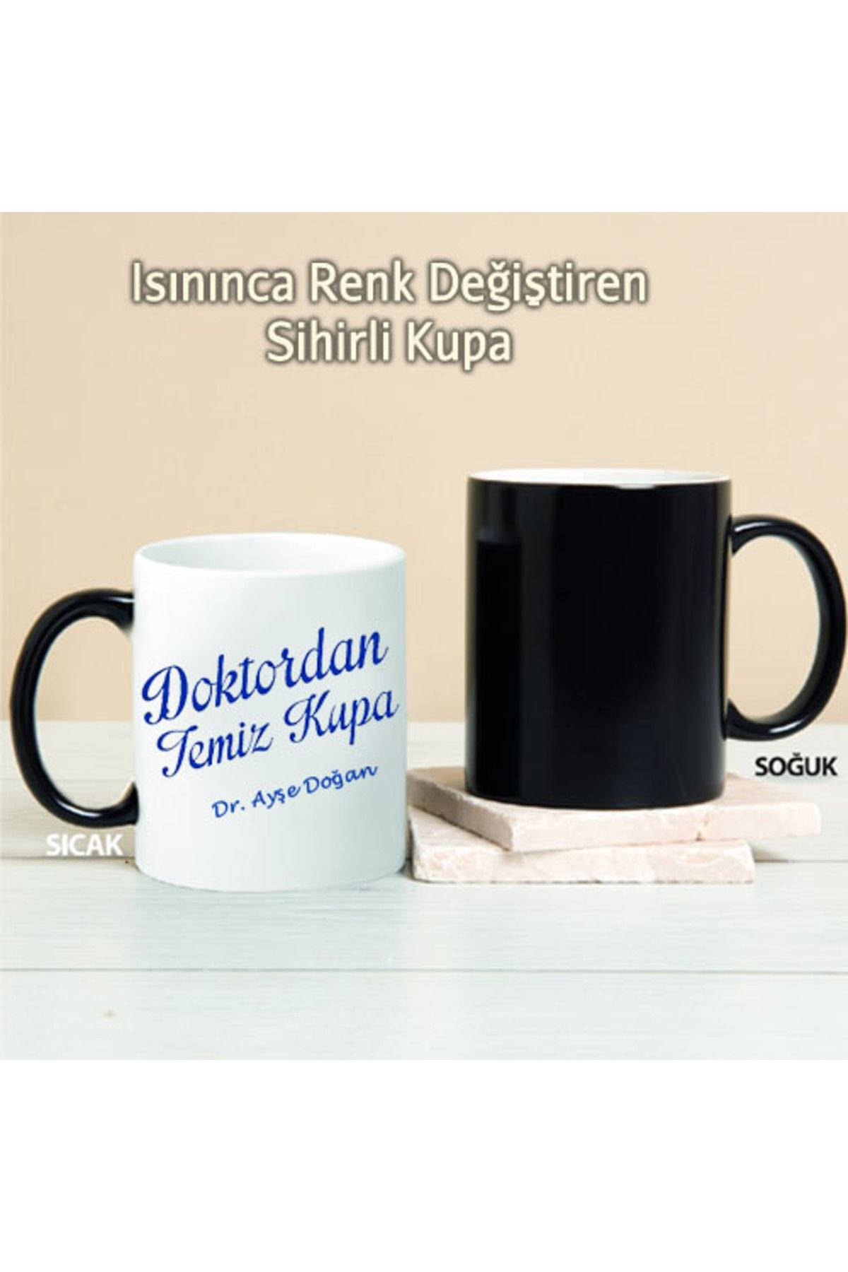 feifei Doktordan Temiz Kişiye Özel Sihirli Kupa Pi110