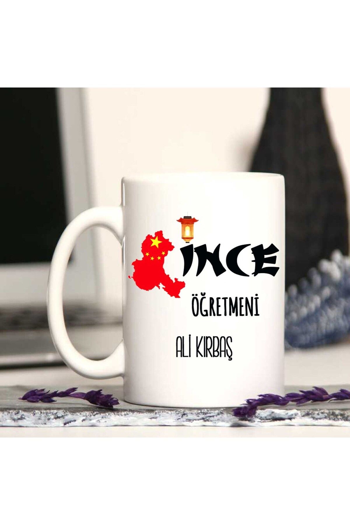 feifei Çince Öğretmenine Özel Öğretmenler Günü Hediyesi Kişiye Özel Kupa Bardak