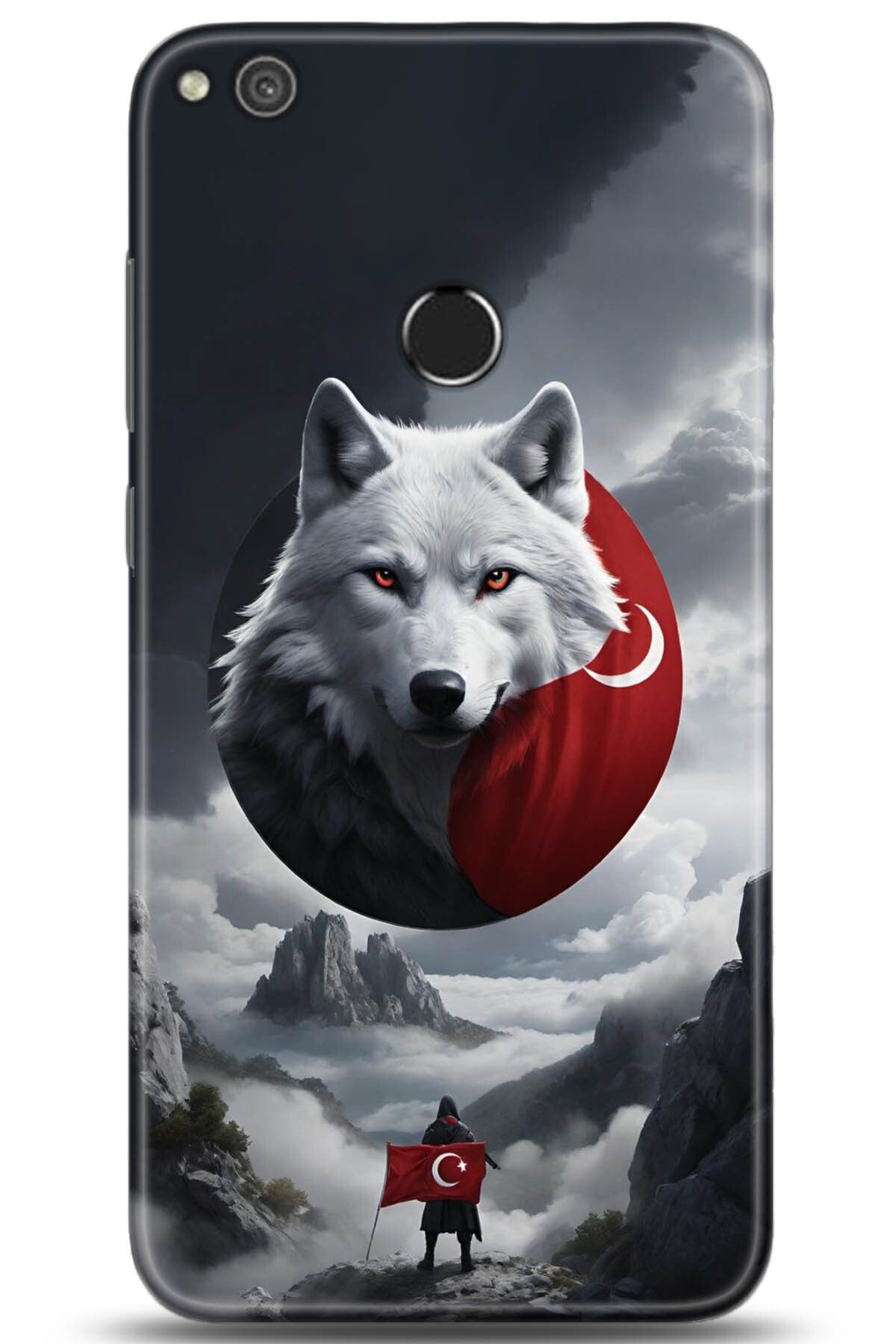 Noprin Huawei P9 Lite 2017 Kılıf HD Baskılı Kılıf - Happiness Series 5189
