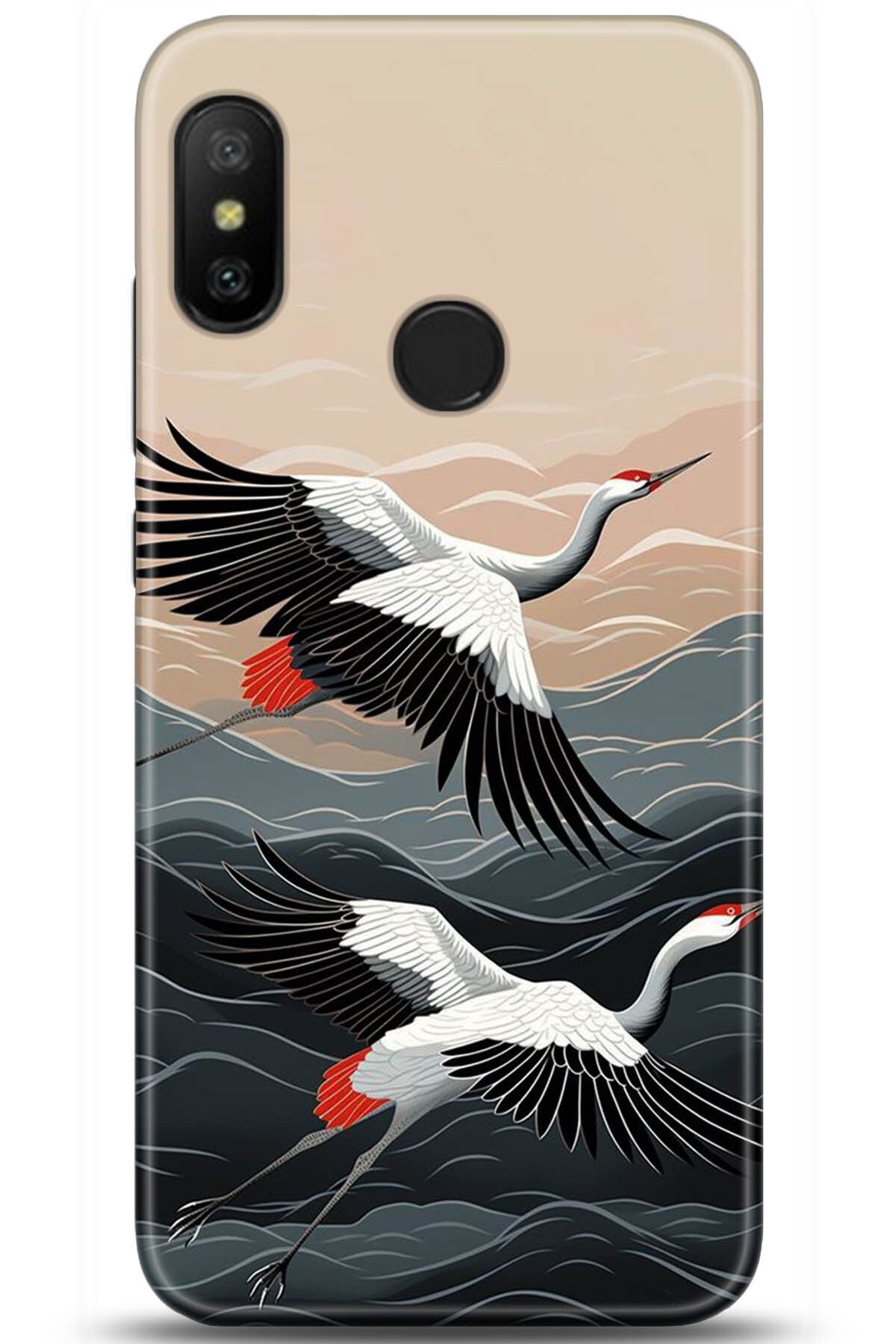 Noprin Xiaomi Mi A2 Lite Kılıf HD Baskılı Kılıf - Happiness Series 5232