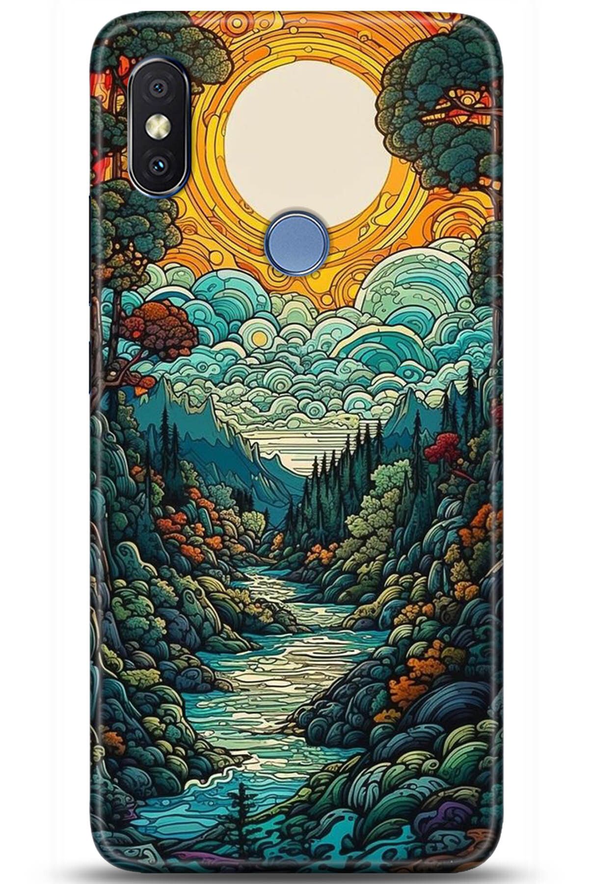 Noprin Xiaomi Redmi S2 Kılıf HD Baskılı Kılıf - Happiness Series 5198