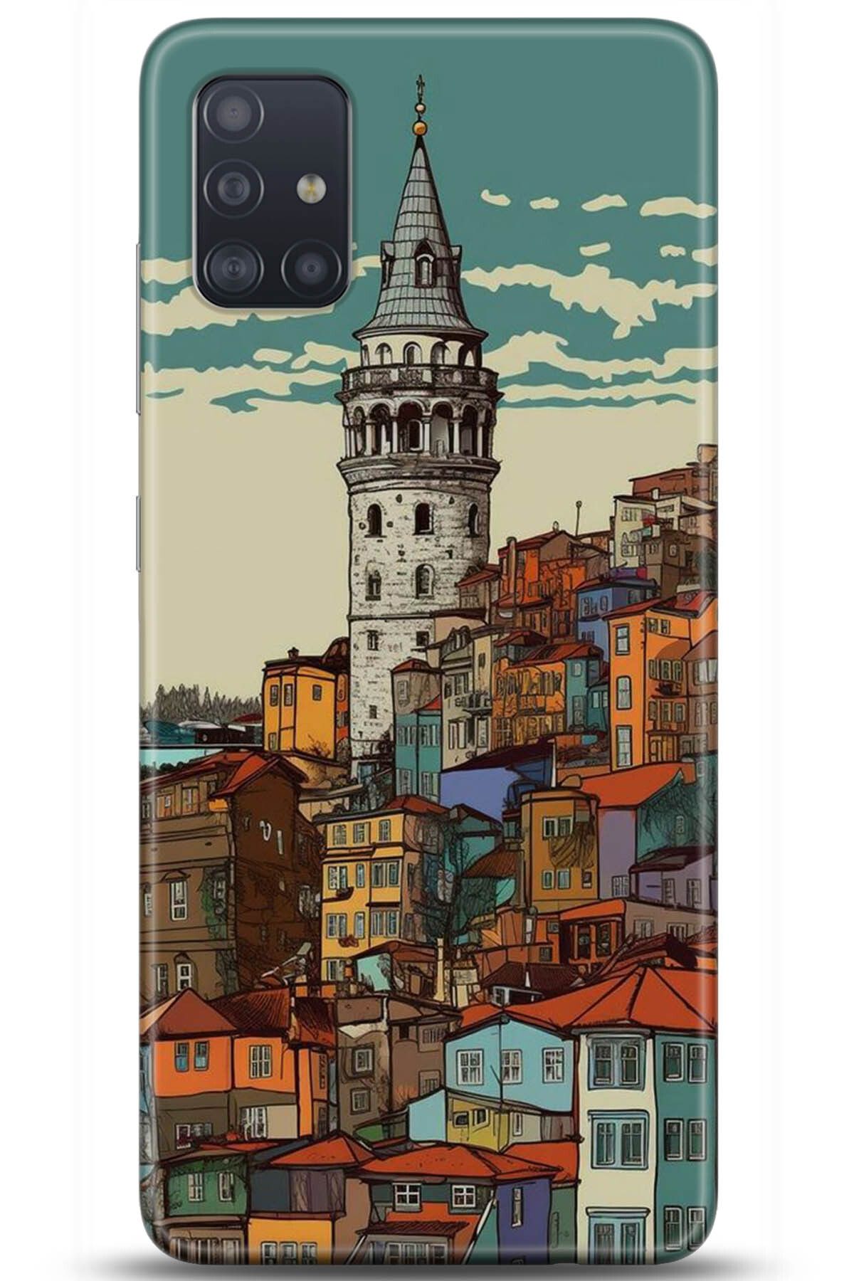 Noprin Samsung Galaxy A31 Kılıf HD Baskılı Kılıf - Happiness Series 5199