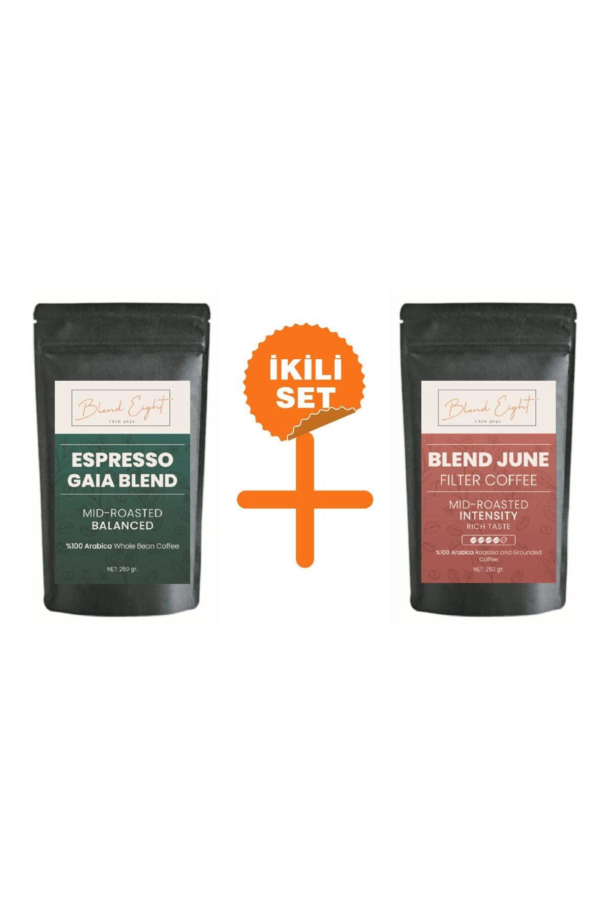 BLEND EIGHT ESPRESSO-FİLTRE KAHVE SETİ