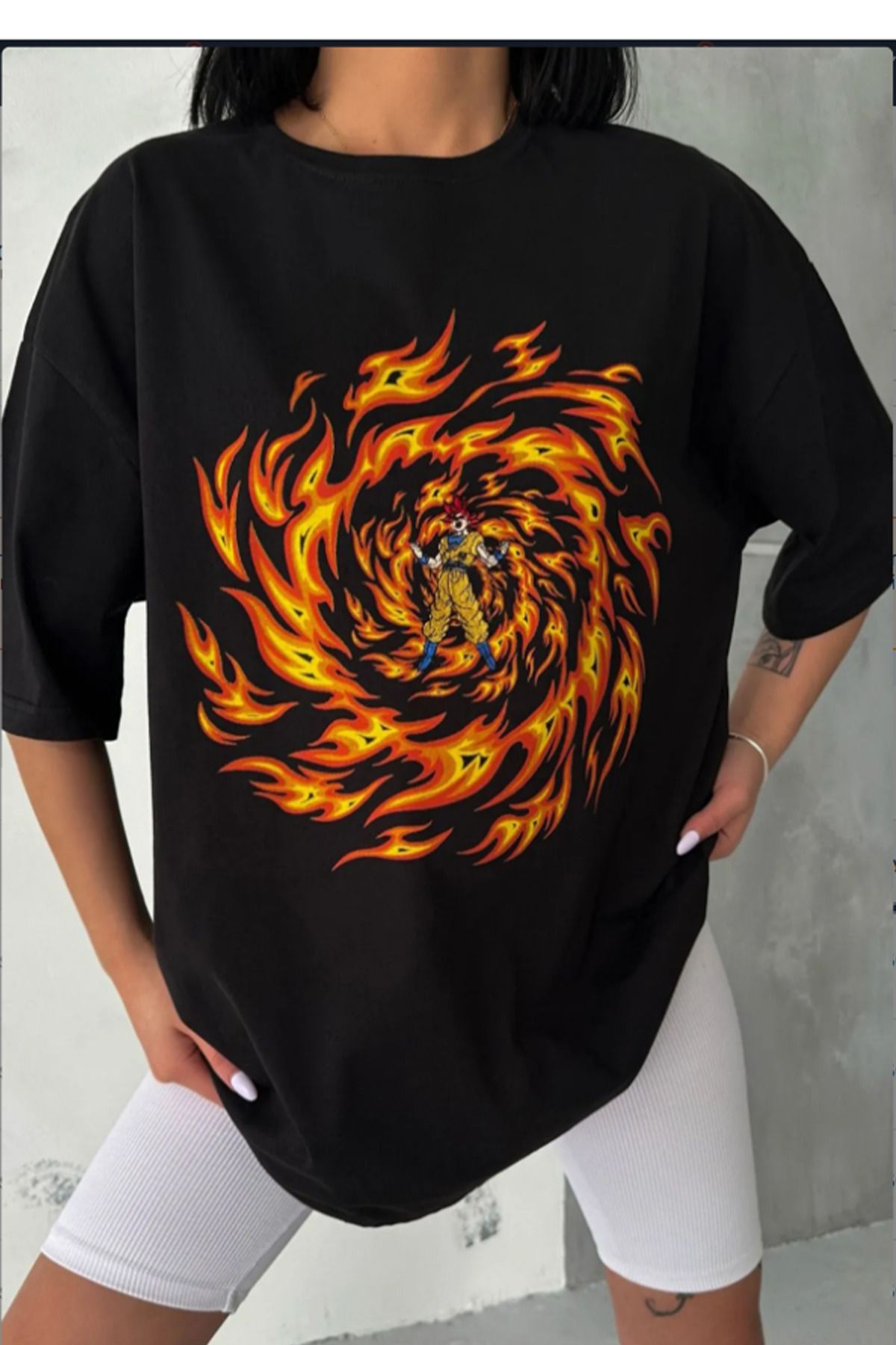 SB Moda Unisex Baskılı Bluz