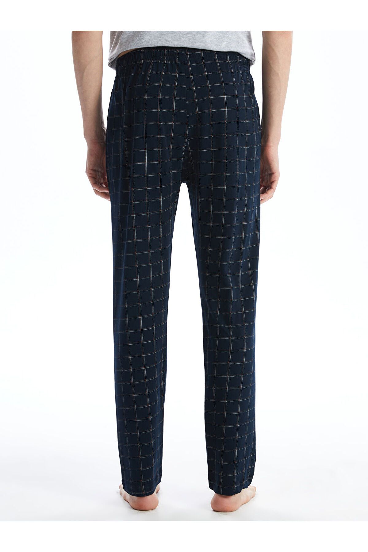 LC Waikiki-Standard Pattern Plaid Men's Pajama Bottom 4