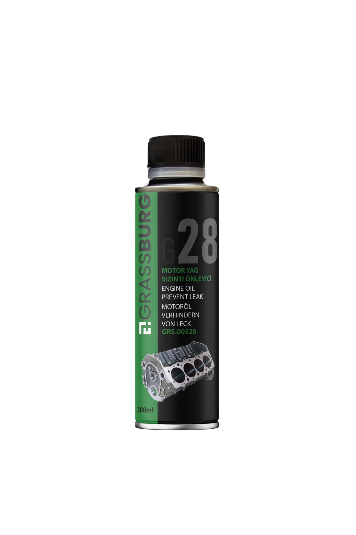 GRASSBURG MOTOR YAĞ SIZINTI ÖNLEYİCİ 300 ml.