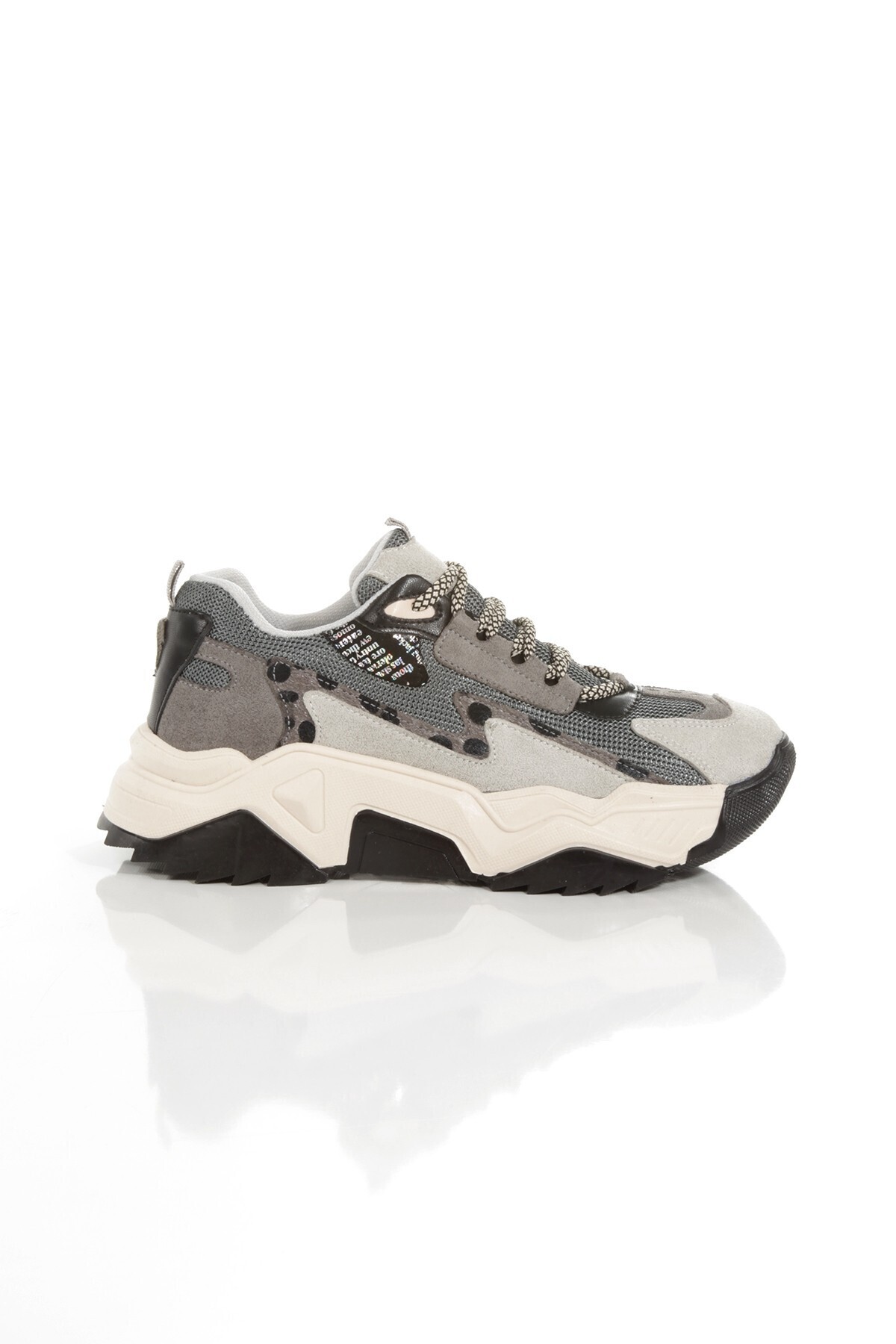 Modabuymus-Leo Gray Leopard Sneaker Casual Women's Sneakers 5
