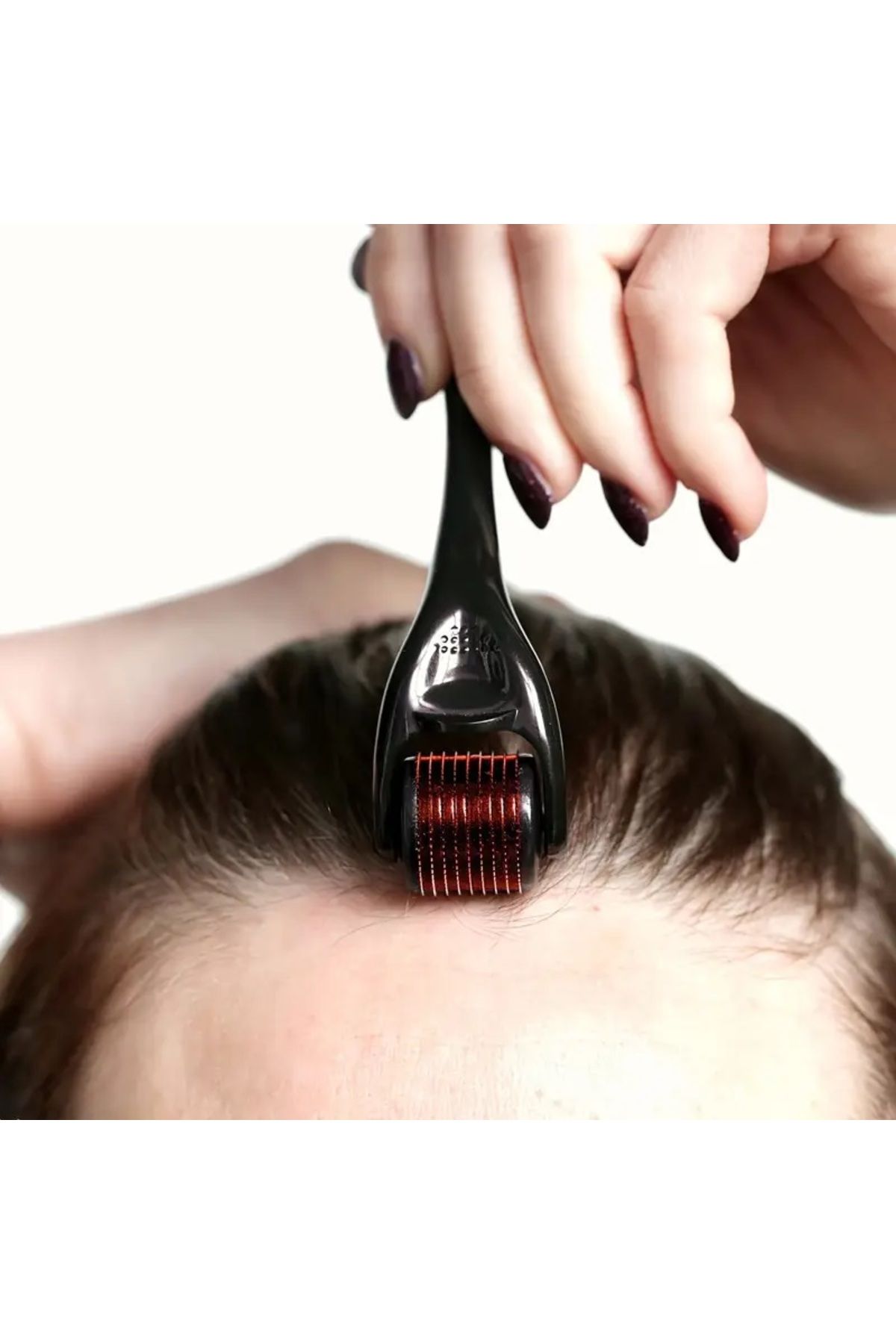 Eşya Dünyası Titanyum uçlu 540 Needles Derma Roller Cilt Yenileme Cihazı, / Saç, Sakal, Yüz için 1.0 mm