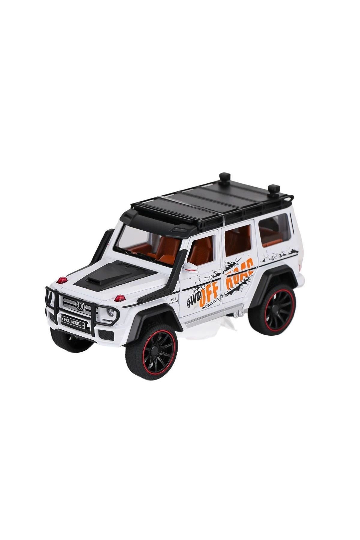 melfxxl eticaret melfxxl Hcl-801pa Sesli Işıklı Buharlı Off Road Jeep 1:22 -vardem Oyuncak