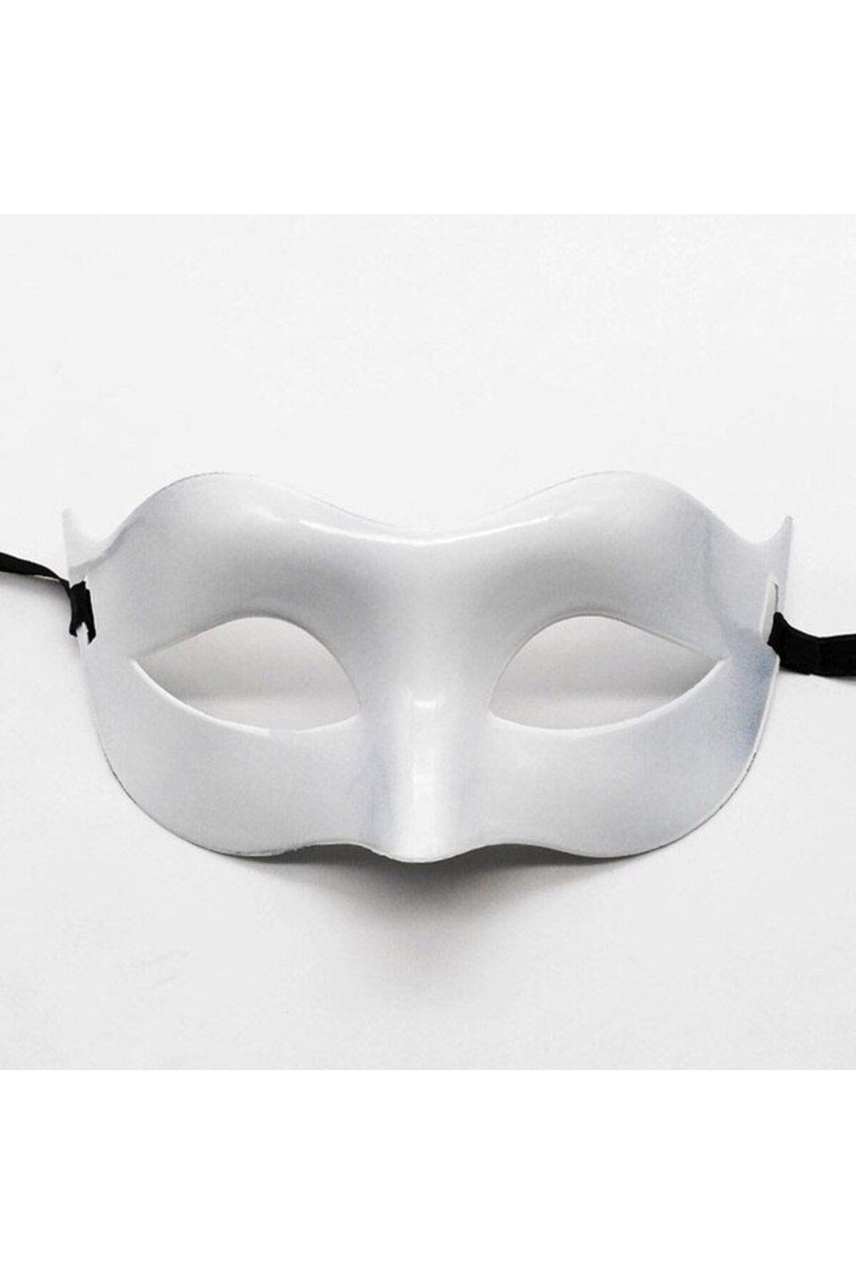 Lisinya Beyaz Renk Masquerade Kostüm Partisi Venedik B Maskesi
