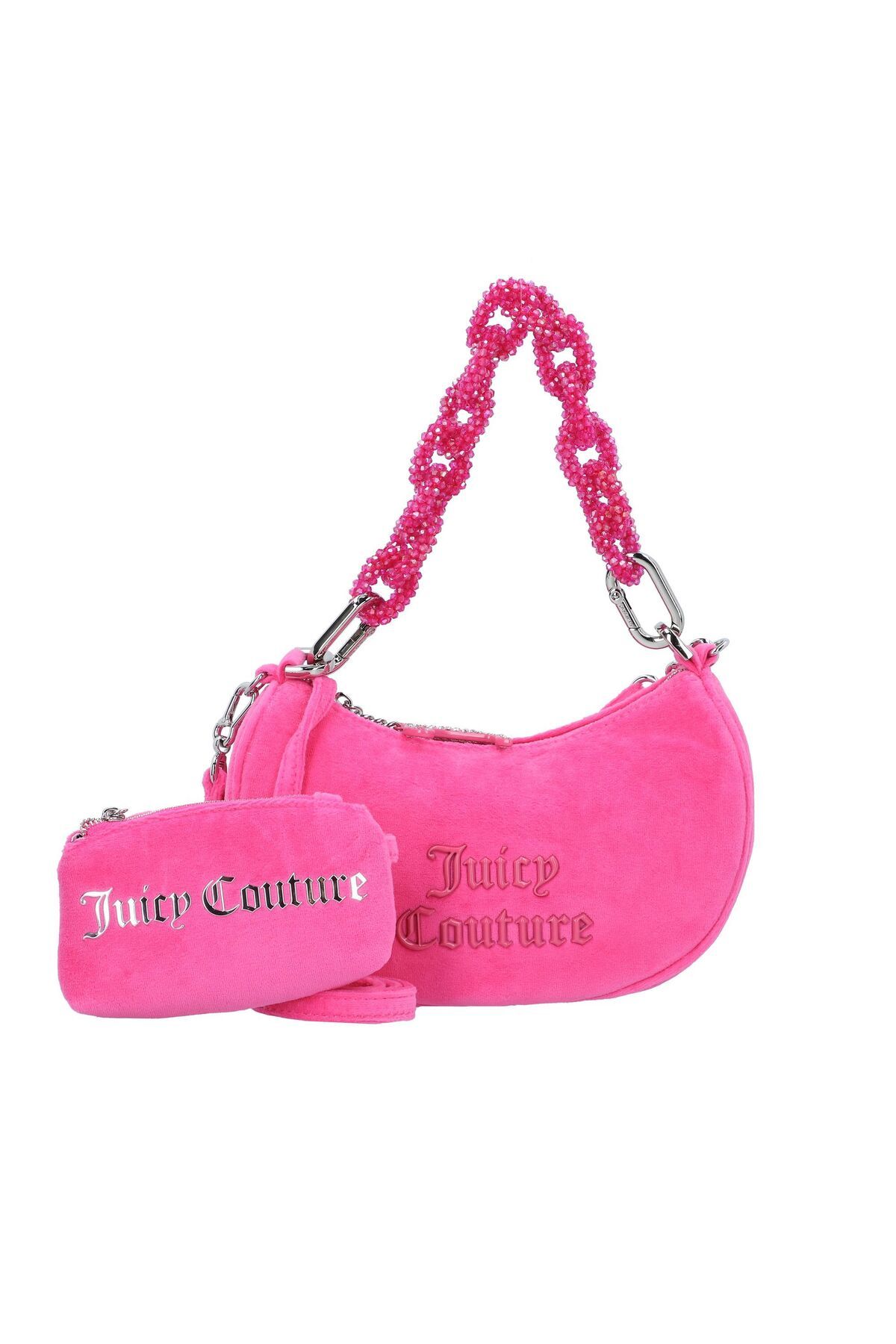 【Juicy Couture】フェイクレザートートバッグ ピンク 関税込み セール】【MAISON CLUB】バイカラーPUレザートートバック M
