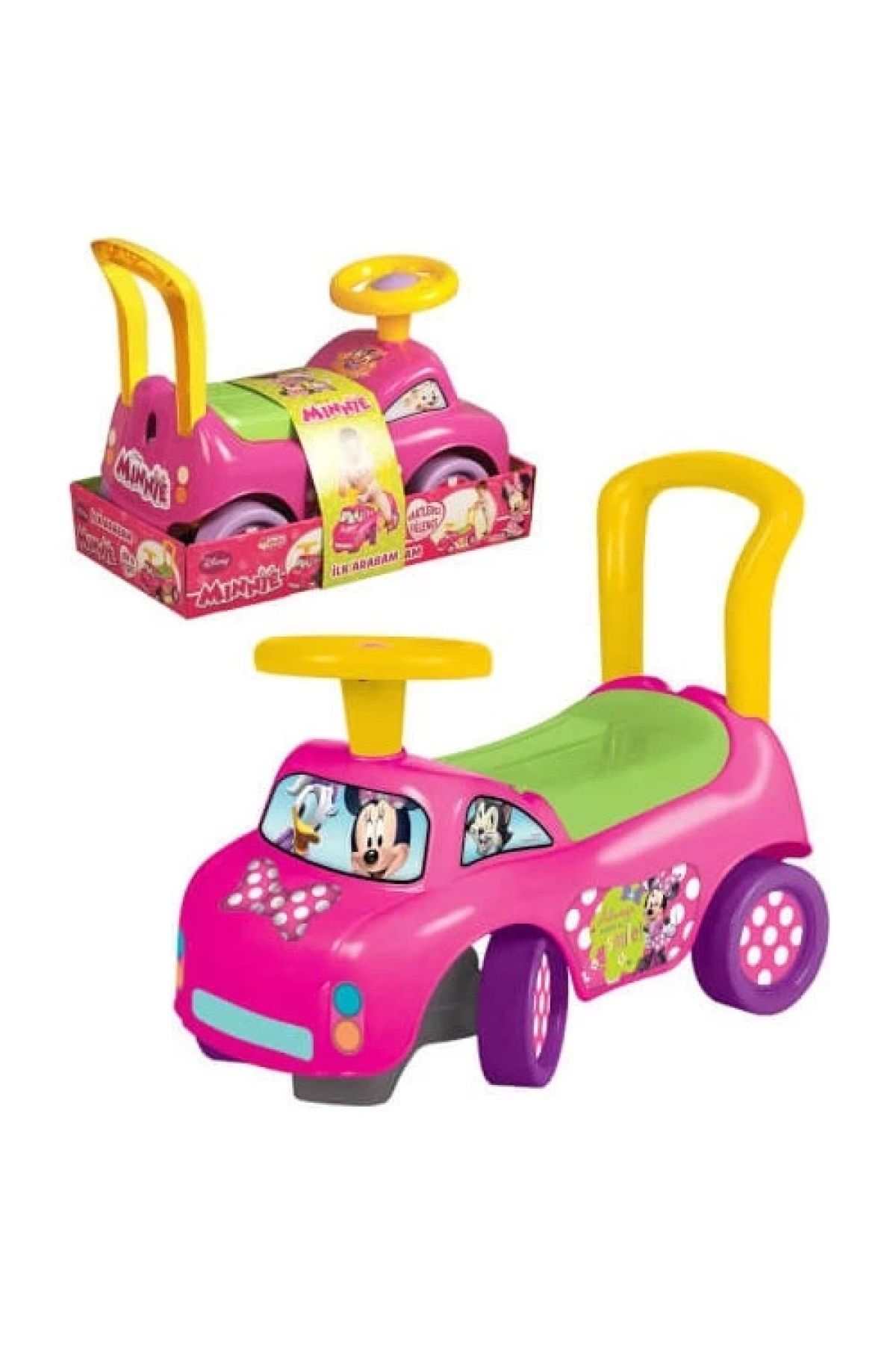DEDE İlk Arabam Pedallı Araç Pembe