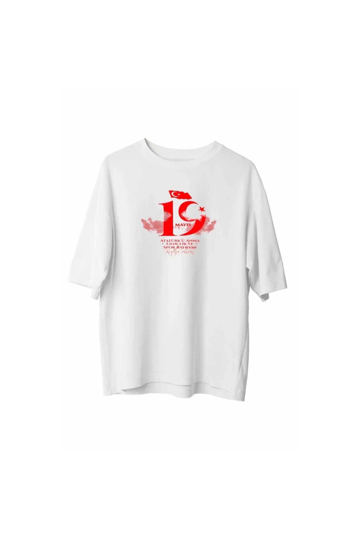 Narnuga 19 Mayıs Unisex Baskılı Tshirt