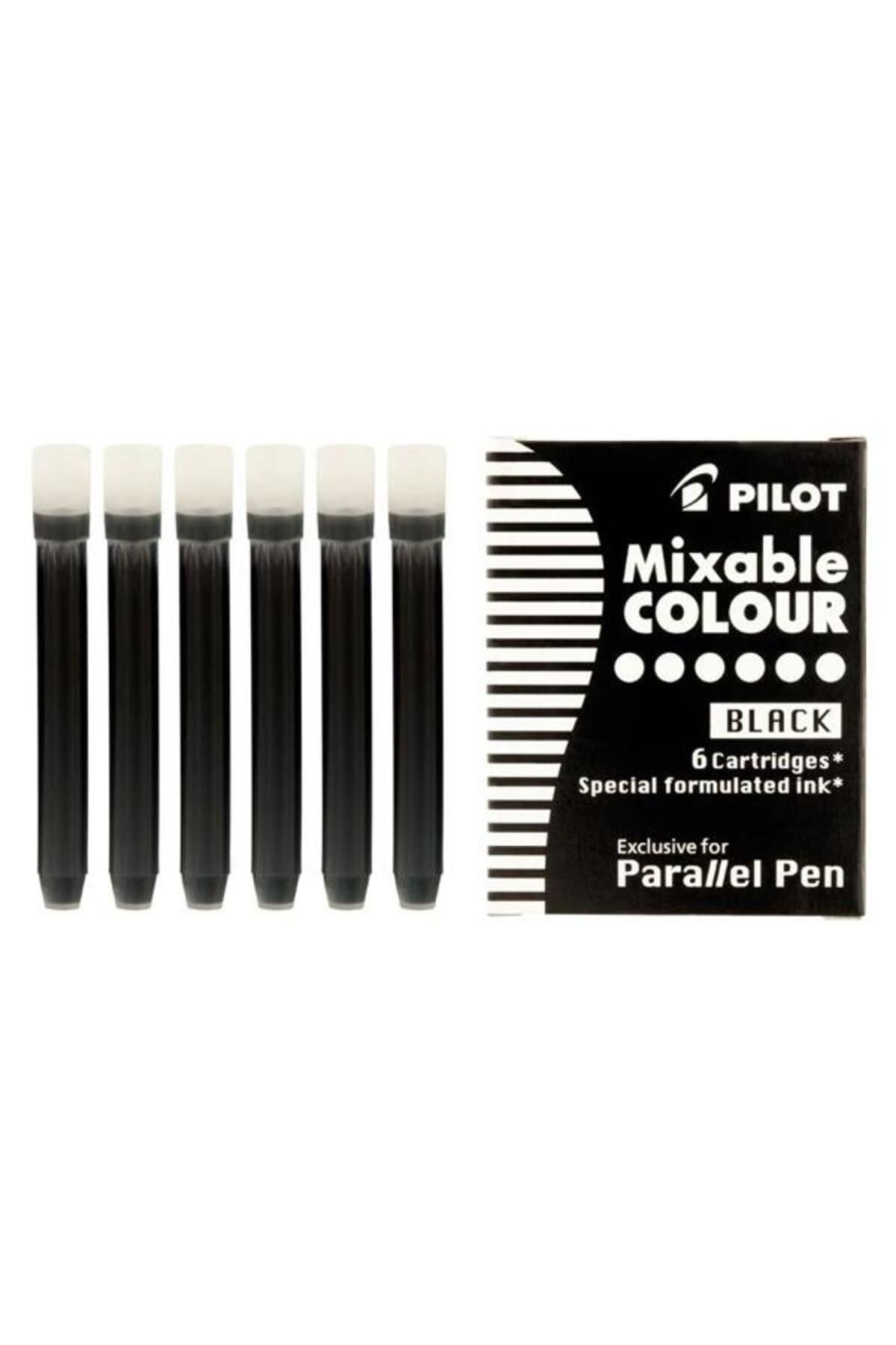 Parallel Pen Orijinal Kartuş Siyah 6lı