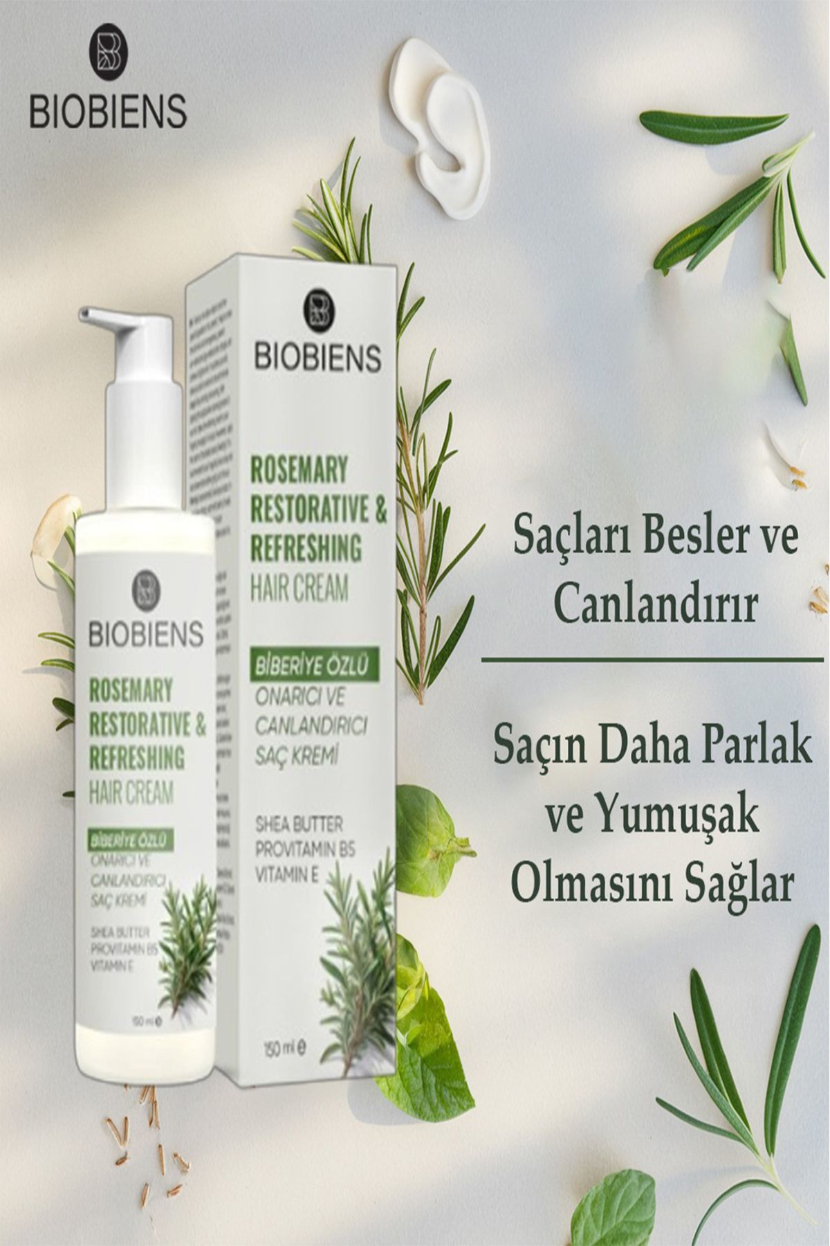 Biobiens Biberiye Özlü Saç Kremi 150 ML