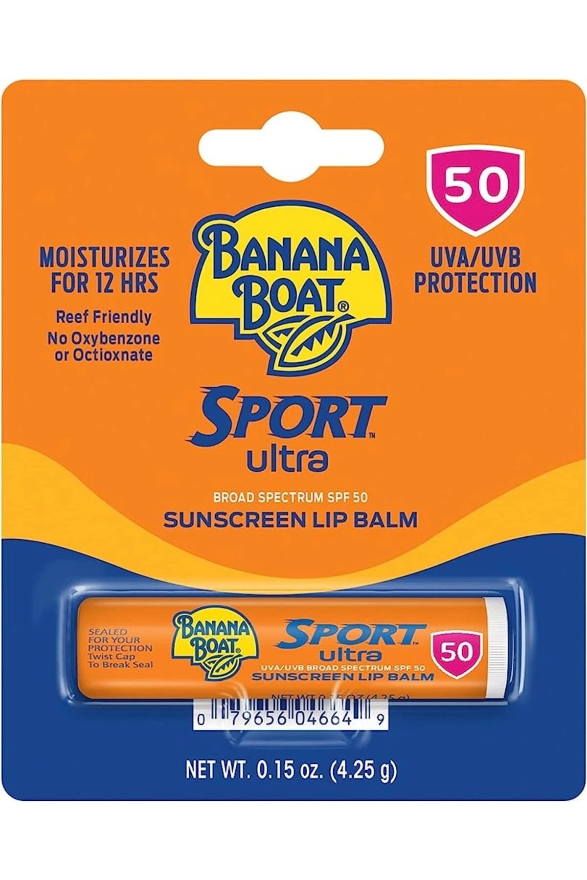 Banana Boat Sport Ultra Sunscreen Lip Balm 50 Spf 4.25 gr