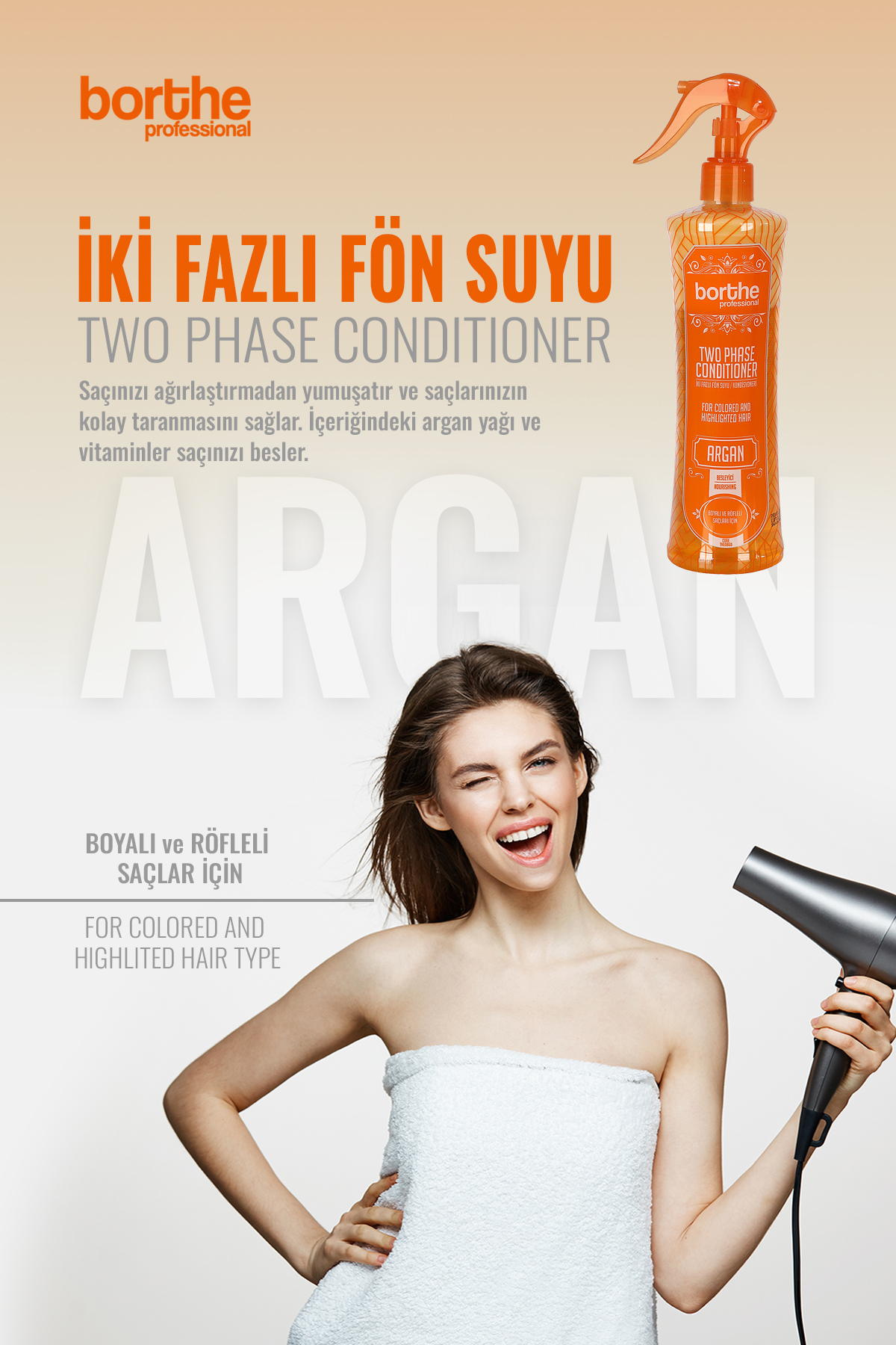 Profesyonel Argan Fön / Saç Bakım Suyu 400 ml — TYC00517616262 — تصویر 3 از 4