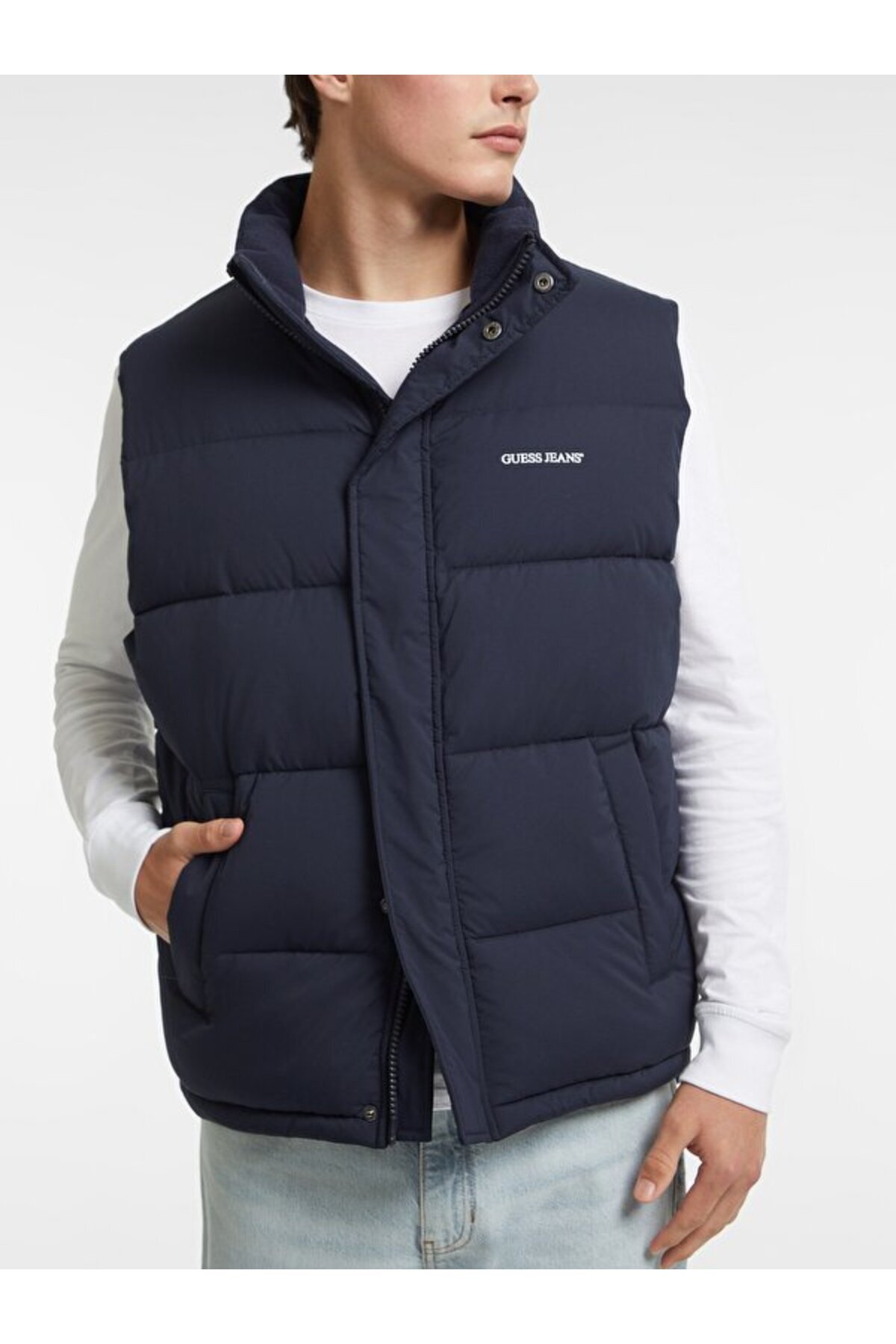 Guess Jeans Erkek Yelek görsel 4