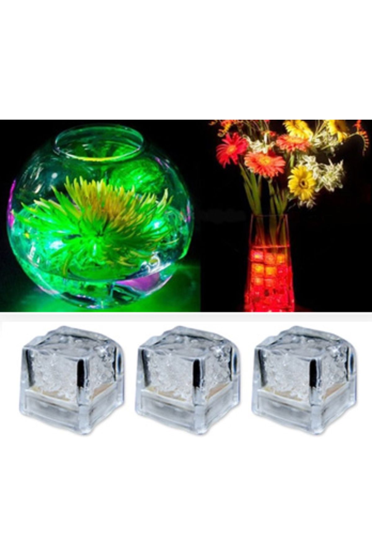 Ovebu Led Işıklı Buz Küpleri