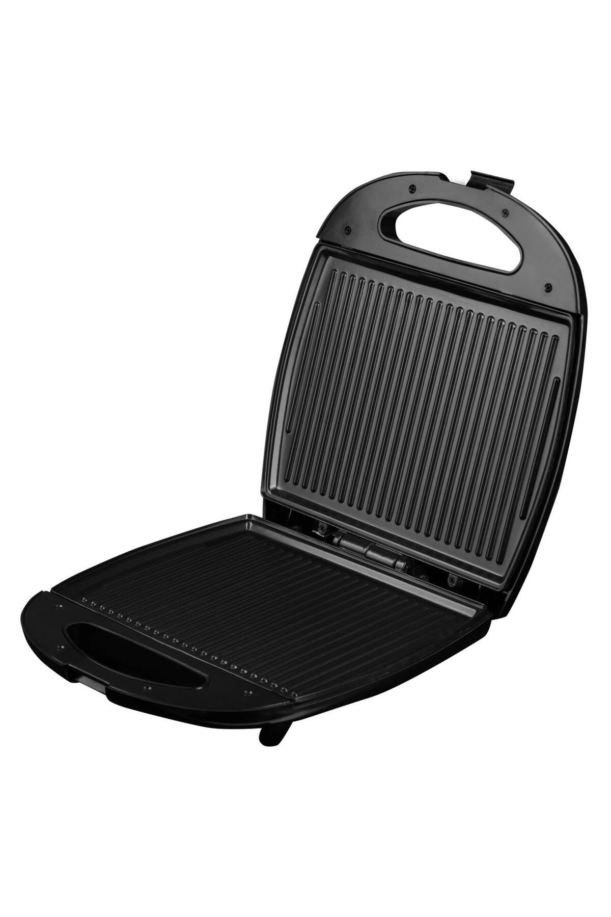 Hausberg-Sandwich Maker Hausberg HB-3522NG, 1200 W , culoare negru, avertizare led, model grill 2