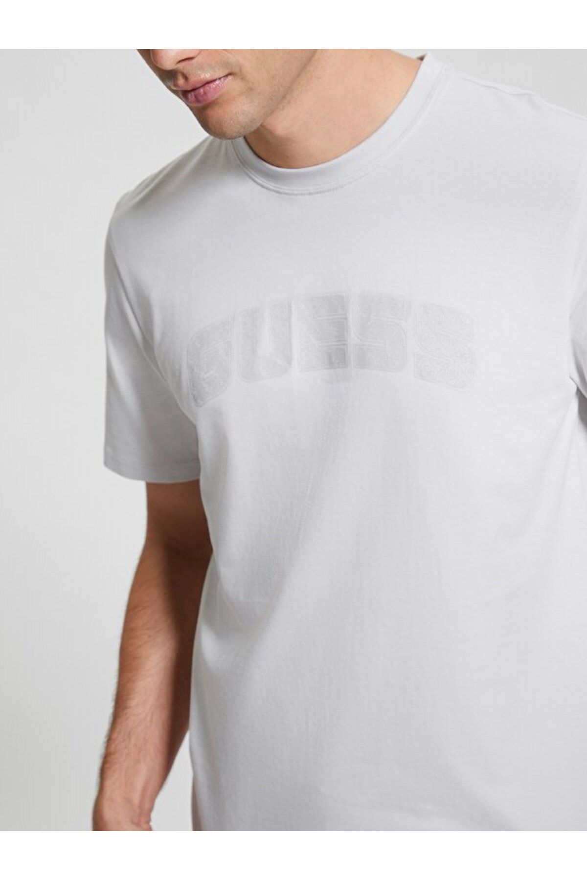 Guess-Ανδρικό T-Shirt με κανονική εφαρμογή Gaston 4