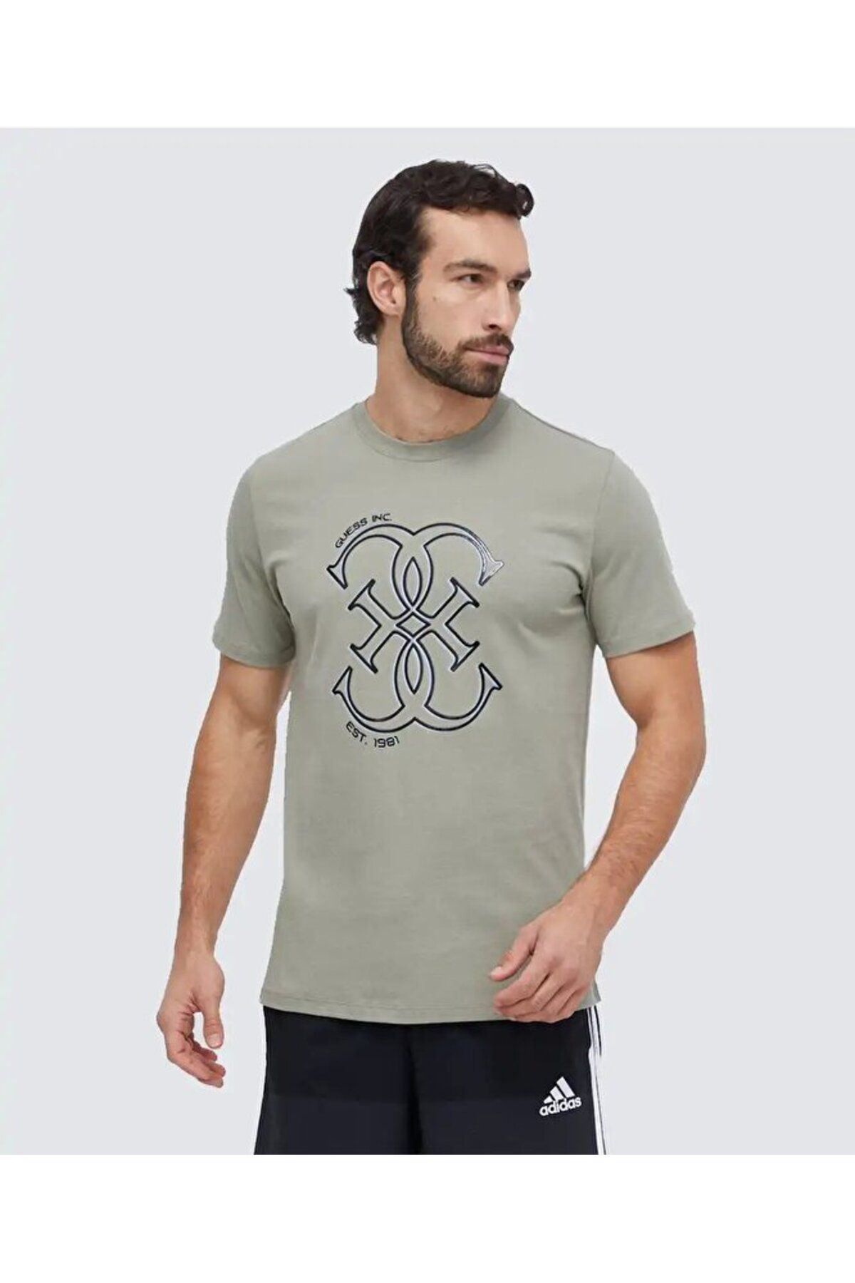 Guess-Ανδρικό μπλουζάκι Gaston Active Regular Fit 1