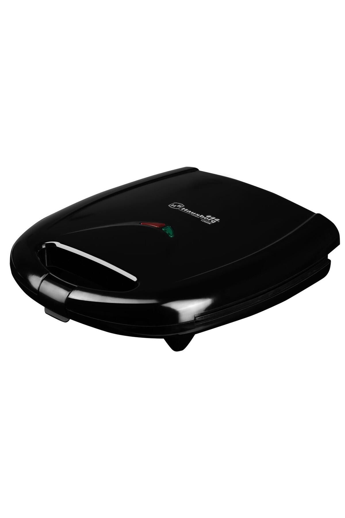 Hausberg-Sandwich Maker Hausberg HB-3522NG, 1200 W , culoare negru, avertizare led, model grill 3