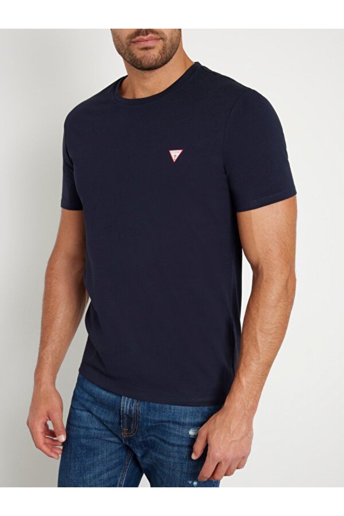 تی شرت آبی مردانه 's T Shirt اورجینال Guess