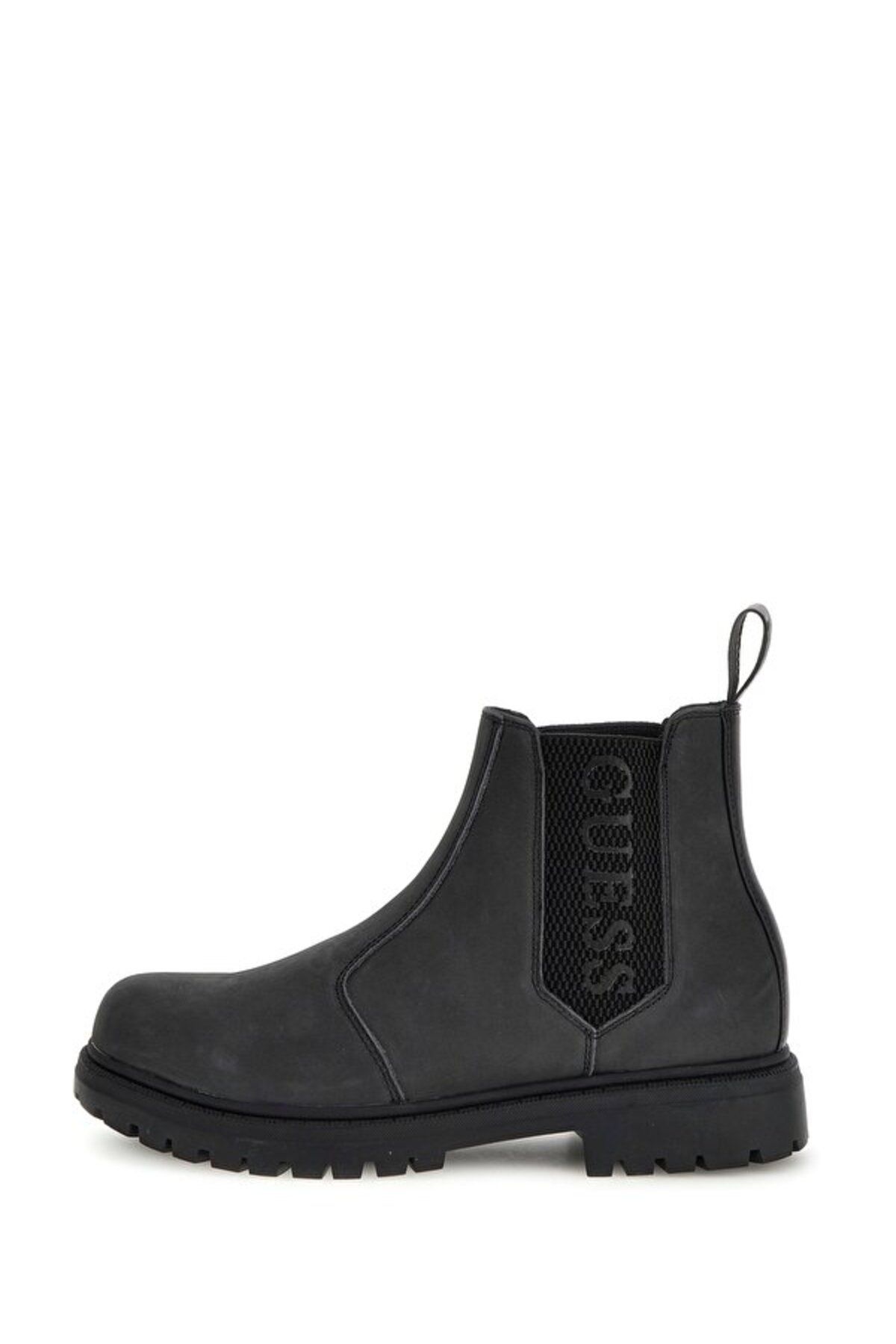 Guess-Ανδρικές δερμάτινες μπότες Sidney 2