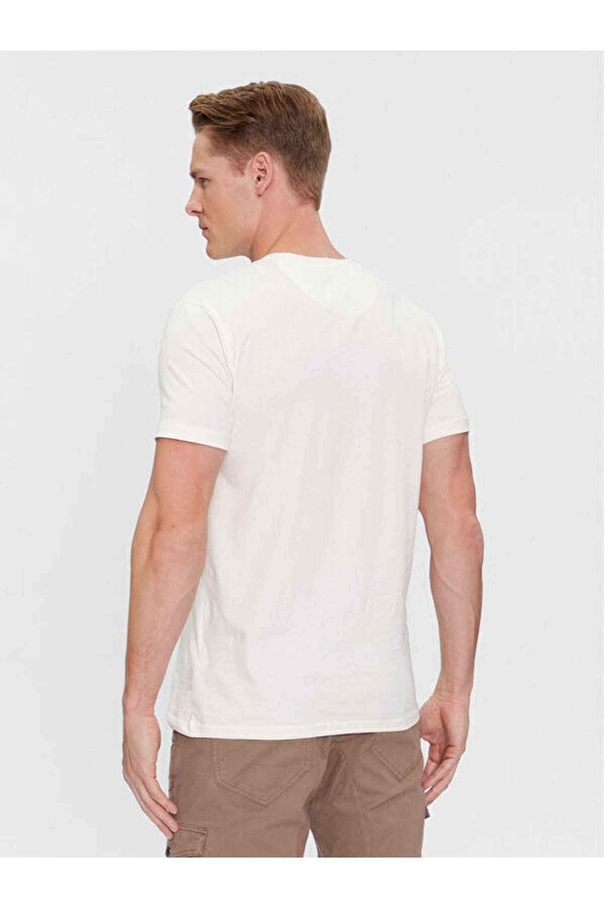 Guess-Jersey Pánské tričko Regular Fit 3
