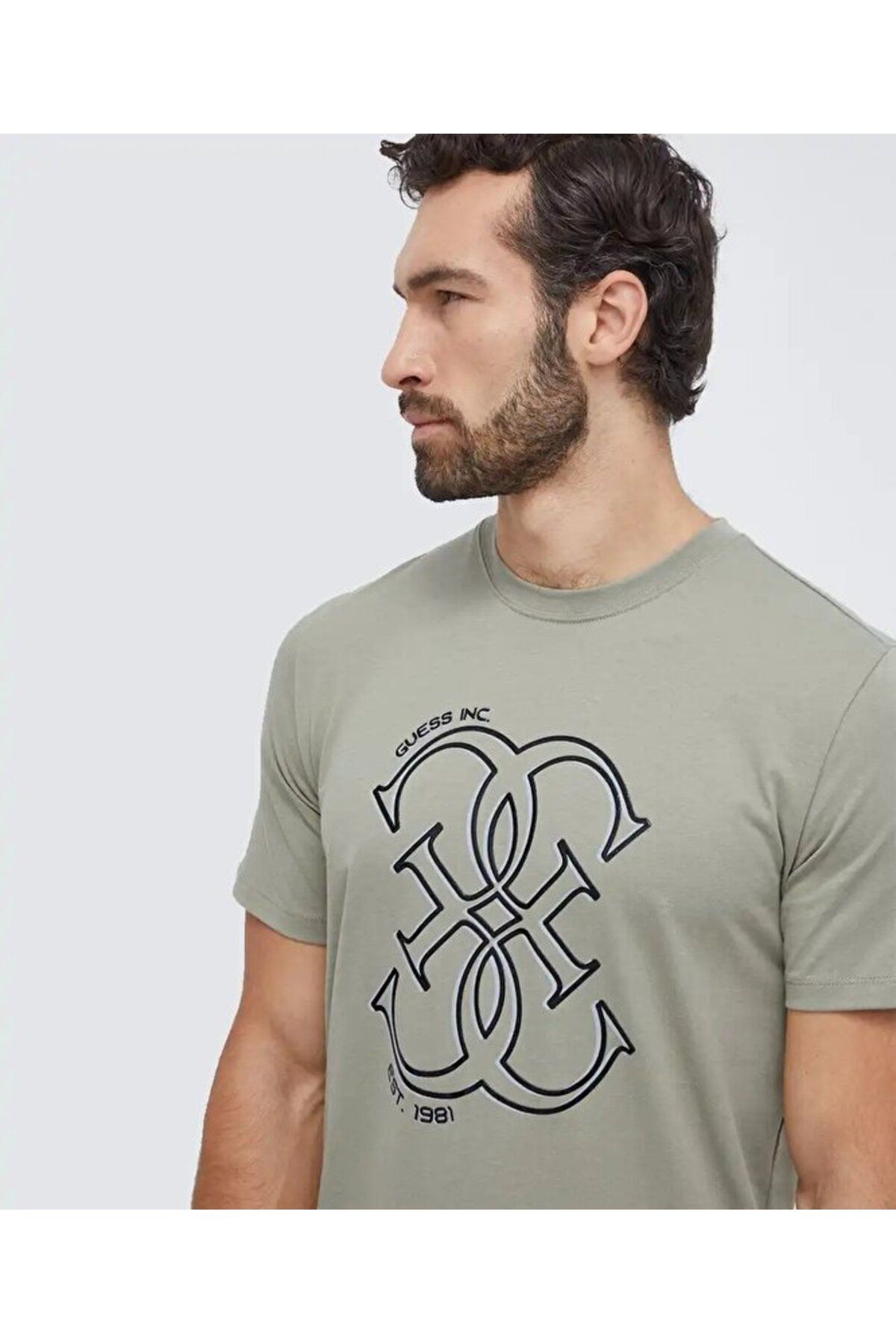 Guess-Ανδρικό μπλουζάκι Gaston Active Regular Fit 2