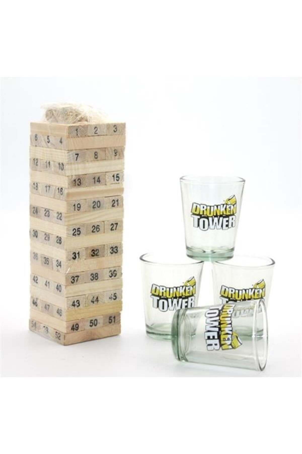 feifei Jenga Shot Bardak Oyunu Model 2