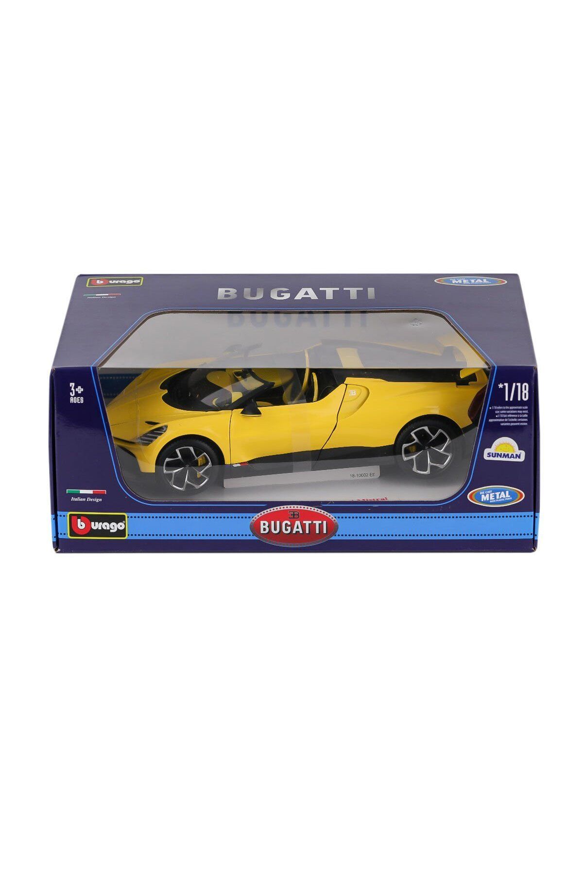 Sunman 11051 Burago Bugatti Mistral 1:18 -fabbatoys