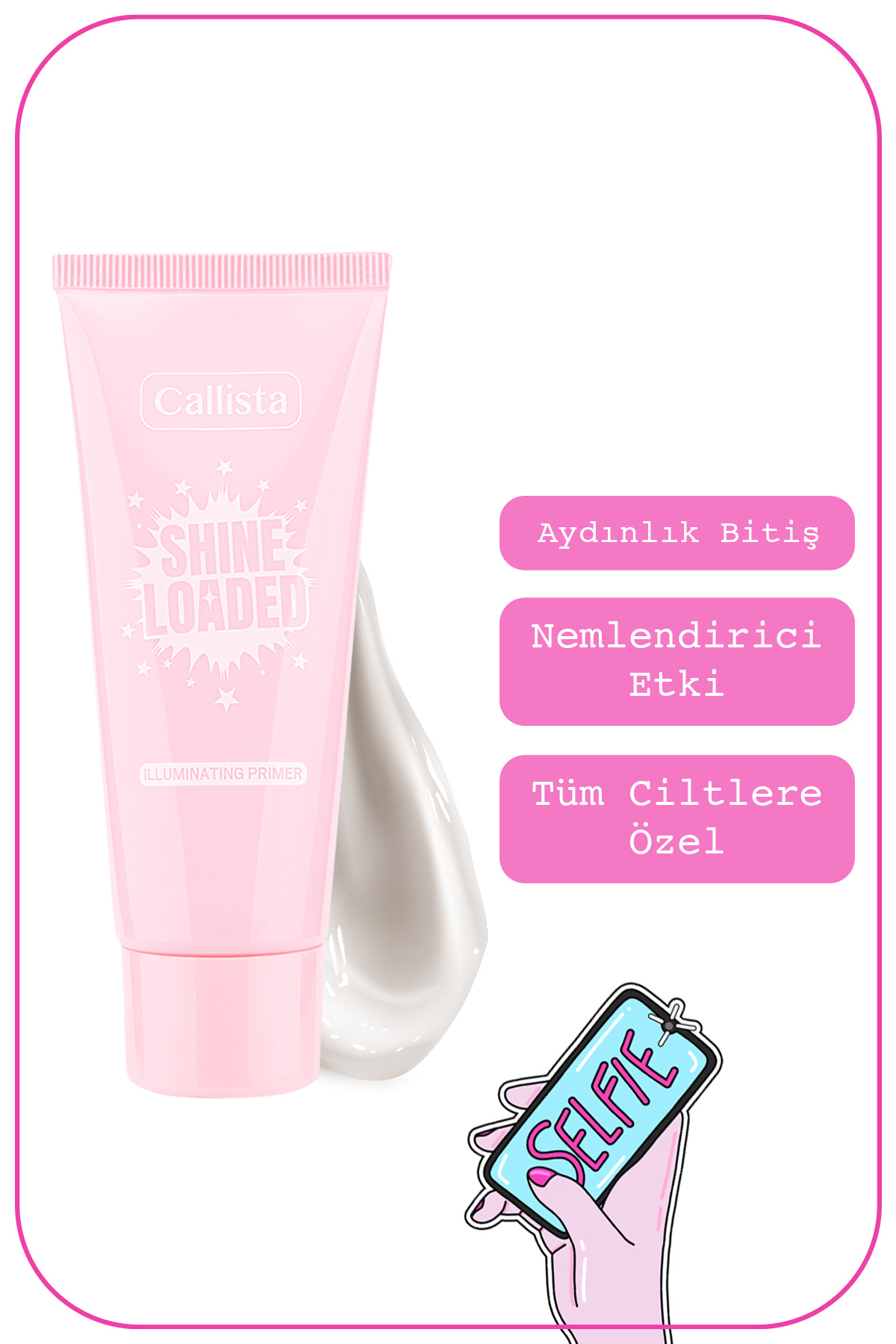 Shine Loaded Illuminating Primer Işıltılı Makyaj Bazı — سفید PRM SHINE LOADED — تصویر 2 از 4