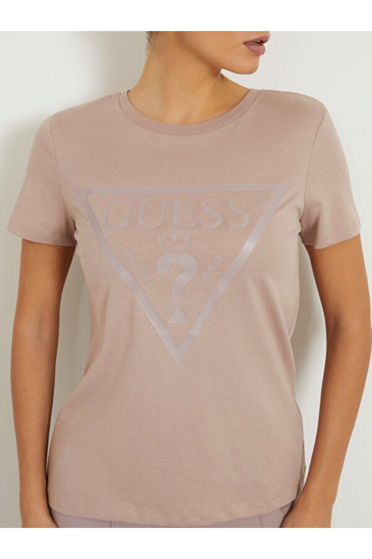 Guess-Μπλουζάκι Adele Ss Cn 4