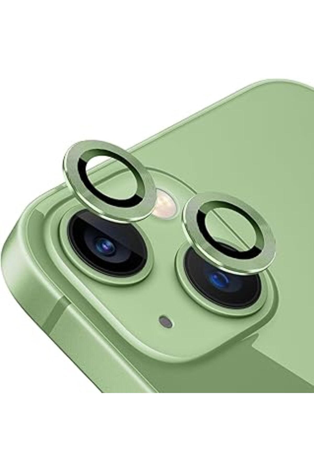 Siloin Newpole Iphone 13 / Iphone 13 Mini Için Kamera Lens Koruyucu, Alüminyum 9H Temperli Cam Lens Kamer