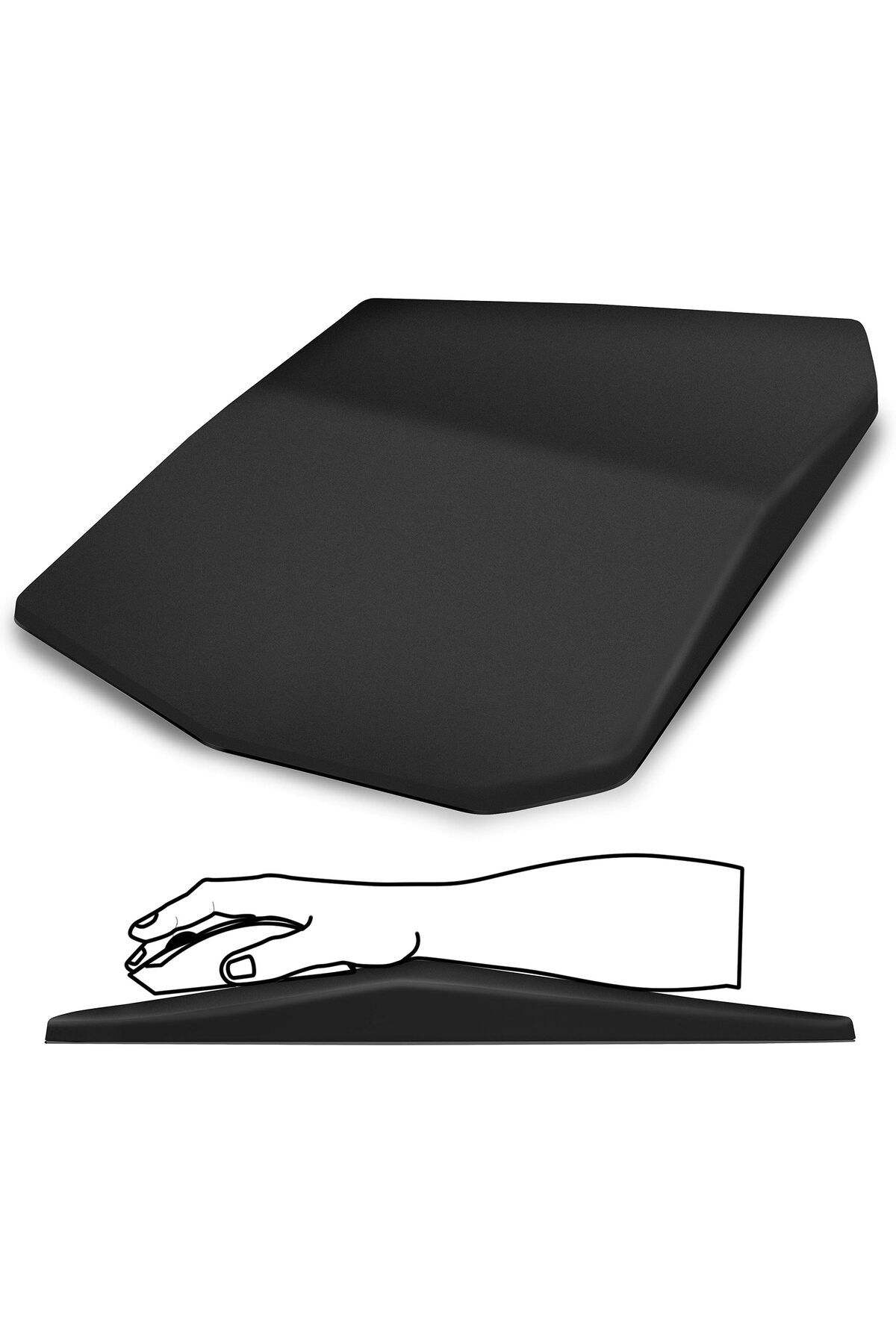erorex-Ergonomic Mouse Pad With Wrist Rest Support Thick Mousepad Relief Carpal Tunnel Pain Entire Memory 1