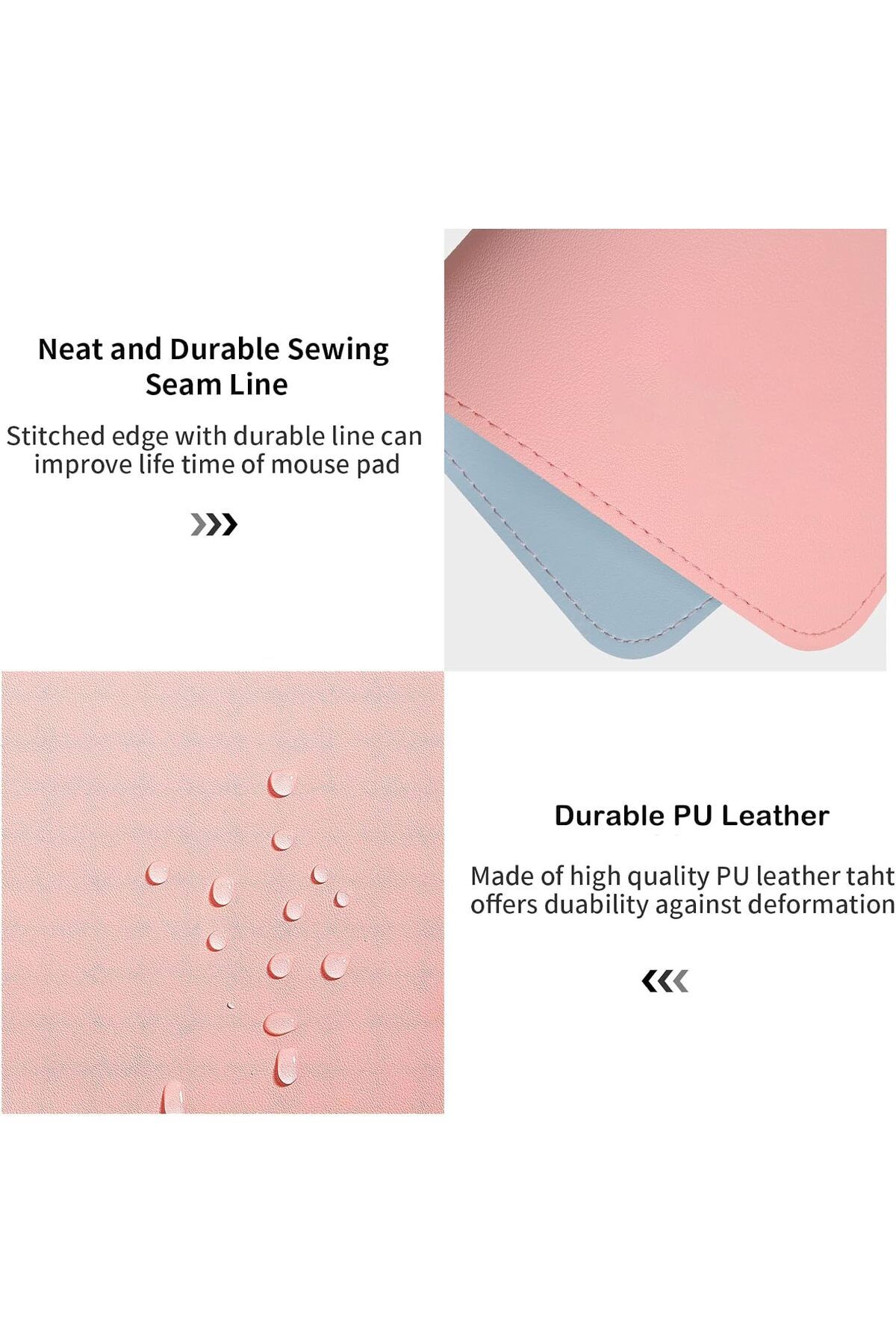 erorex-Mouse Pad Non Slip Rubber Base Mousepad Thin Hard Mousepad Waterproof Fast And Accurate Control 3