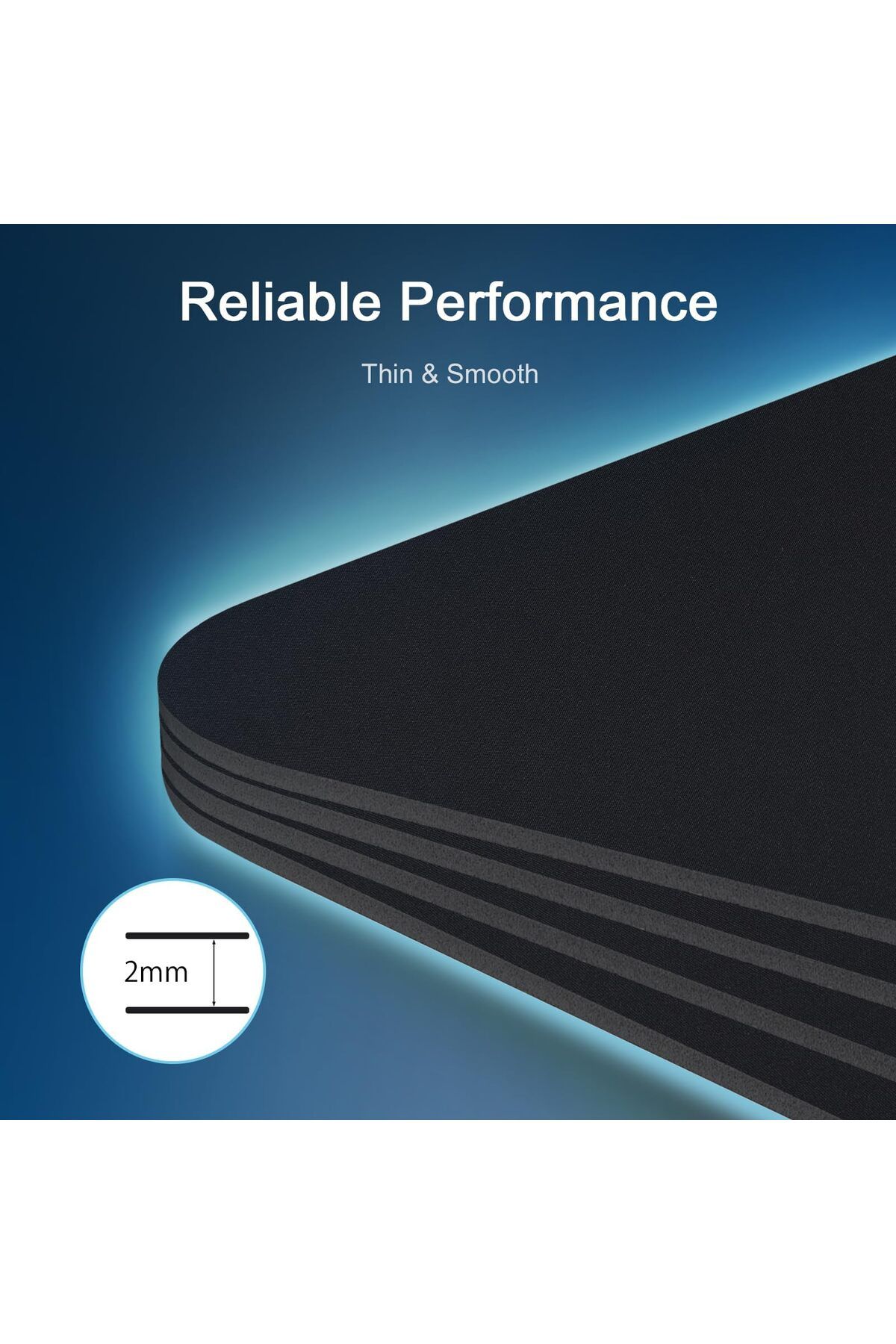 erorex-Xxxl Large Mouse Pad Ultra Thin Gaming Mousepad Extended Mouse Mat Non Slip Rubber Base Keyboard 5