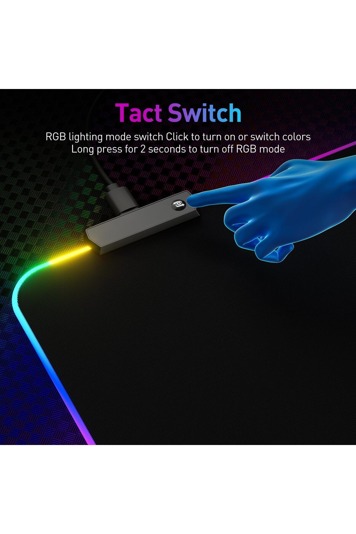 erorex-Rgb Mousepad Led Mouse Pad Large Mouse Pad Led And Big Mouse Mat 4