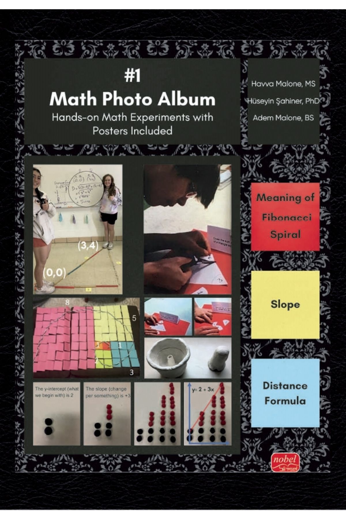 Nobel Bilimsel Eserler #1 Math Photo Album Hands-on Math Experiments with Posters Included