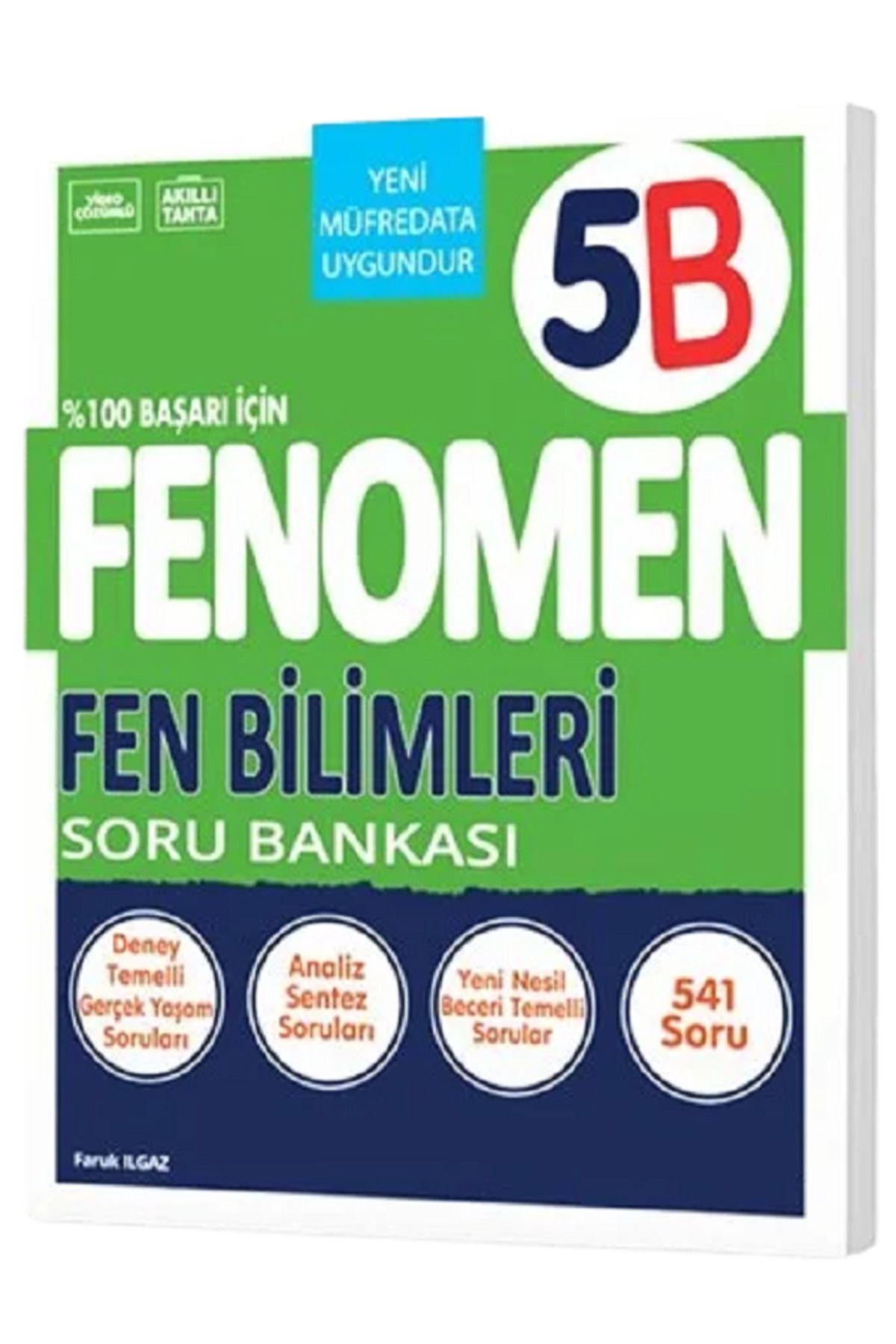 Fenomen Yayıncılık 5.Sınıf Fenomen 5B Fen Bilimleri Soru Bankası / 541 Soru / YENİ / Kazanım Soruları