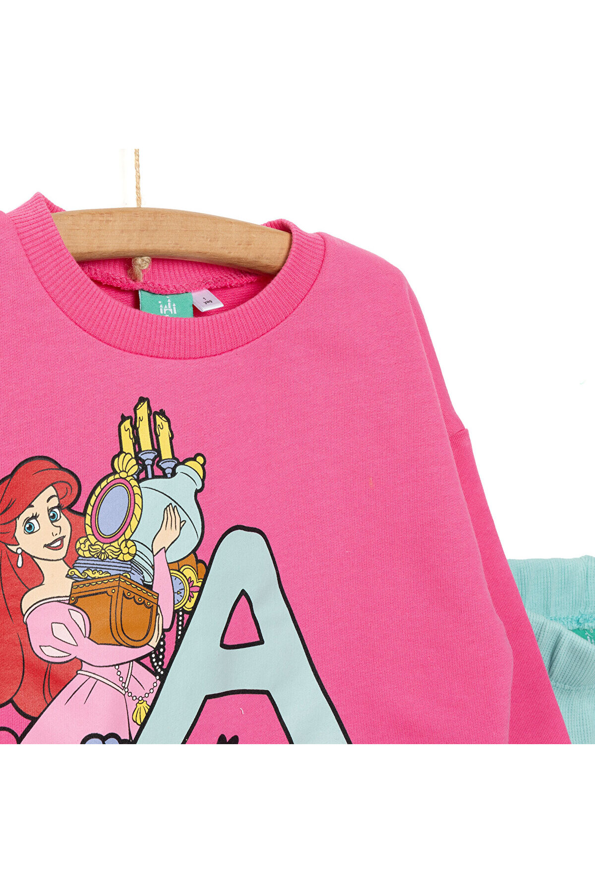 DİSNEY Prenscess Kız Sweatshirt - Tayt Kız Bebek fotoğrafı 3 (önizleme)