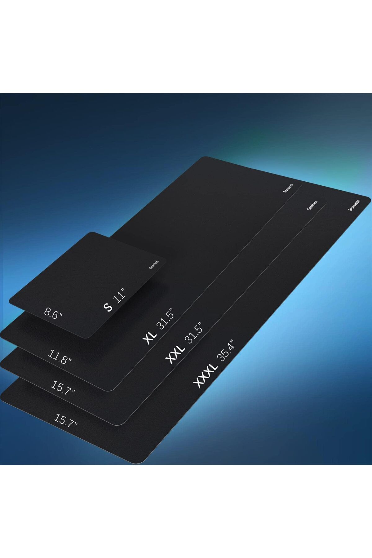 erorex-Xxxl Large Mouse Pad Ultra Thin Gaming Mousepad Extended Mouse Mat Non Slip Rubber Base Keyboard 6