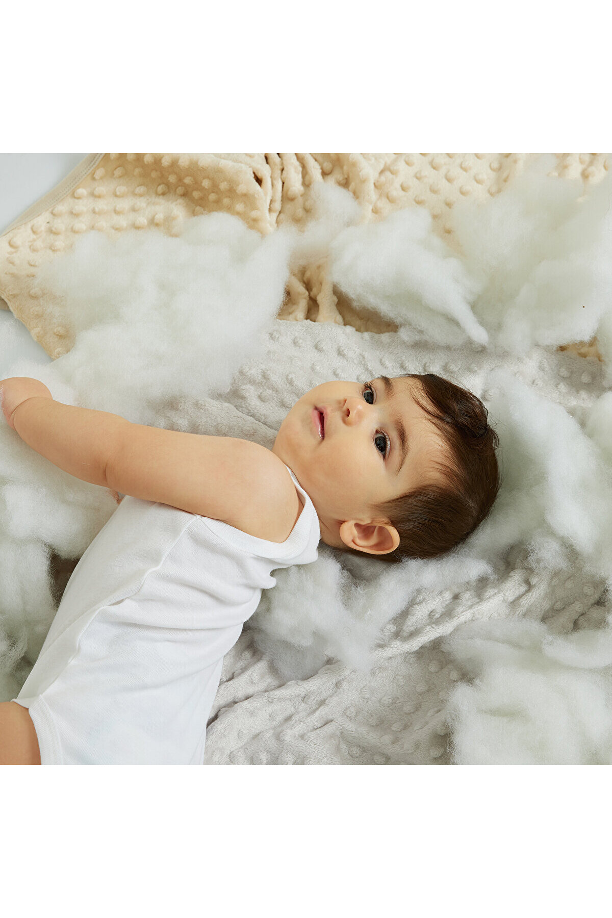 ebebek Hello Baby HelloBaby Beyaz Body Atlet 5'li fotoğrafı 2 (önizleme)